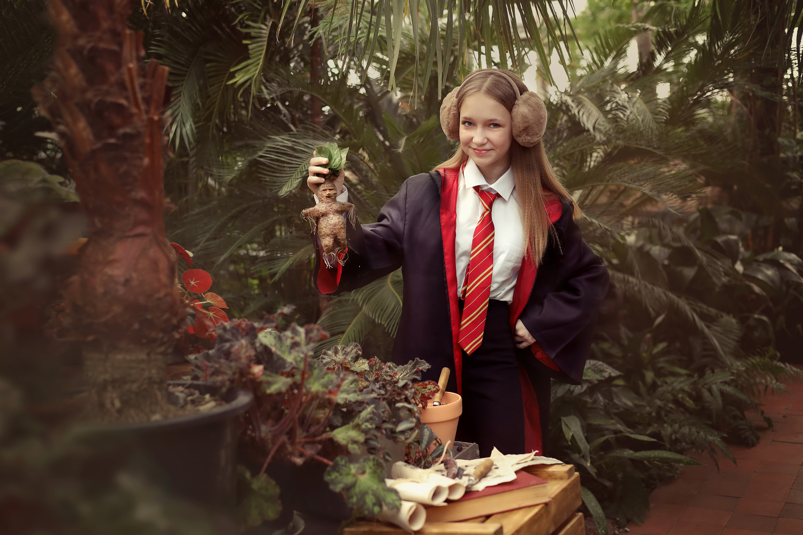 урок травологии замок фантазийная съемка