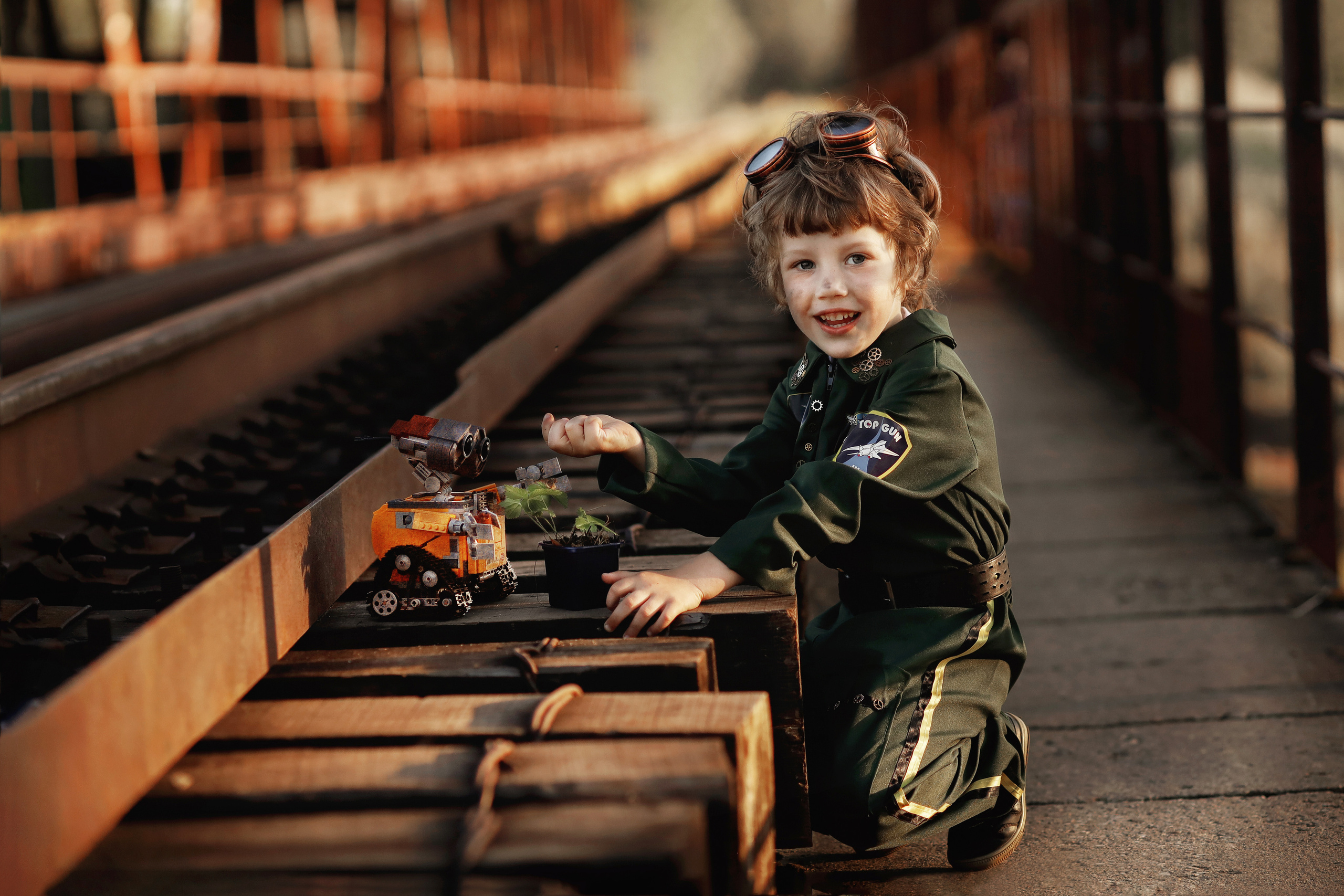 фантастические фото Валли робот мусорщика