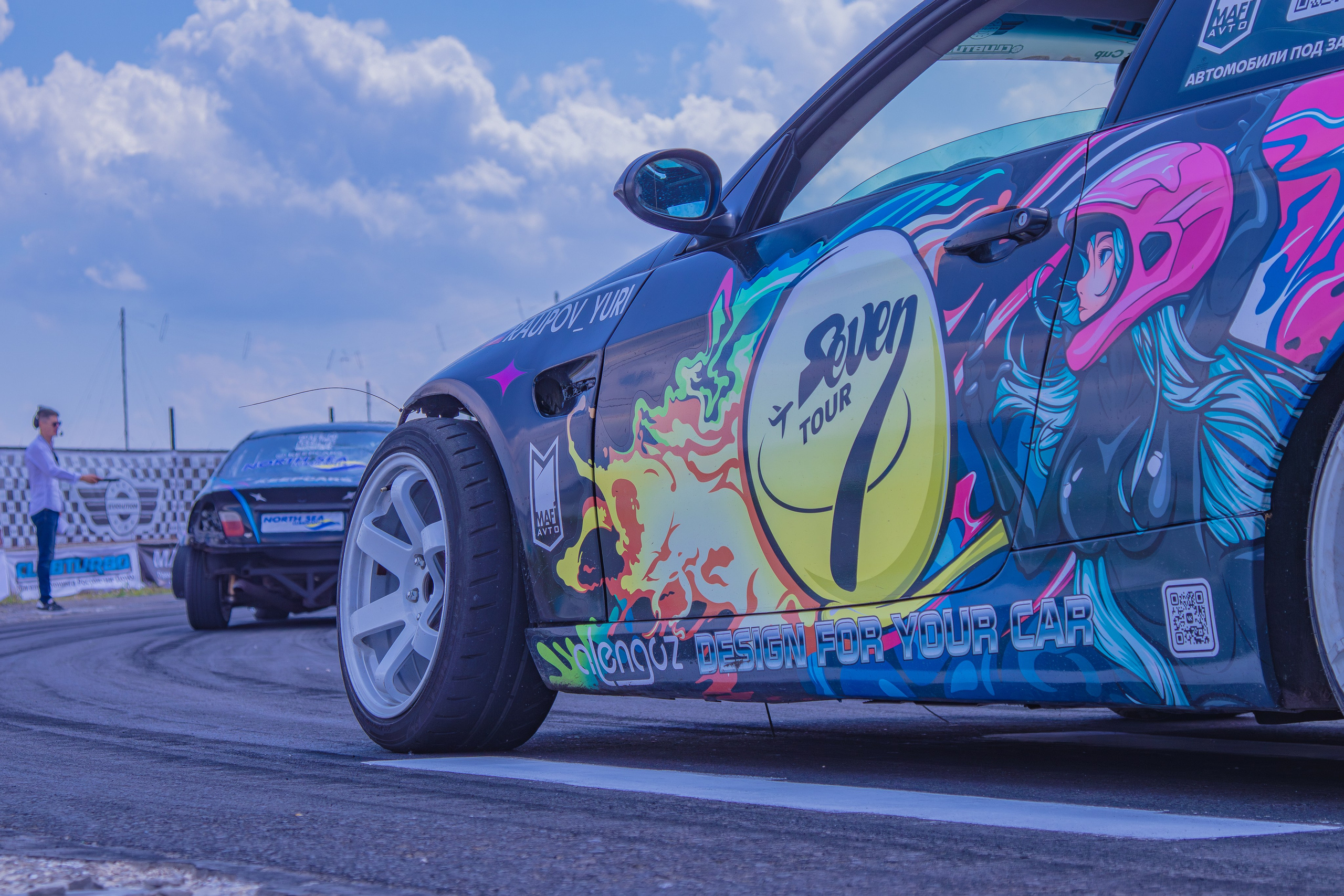 Фотосъёмка профессионального дрифта в Ростов-на-Дону. Портретный фотограф в Ростове-на-Дону Антон Казарин