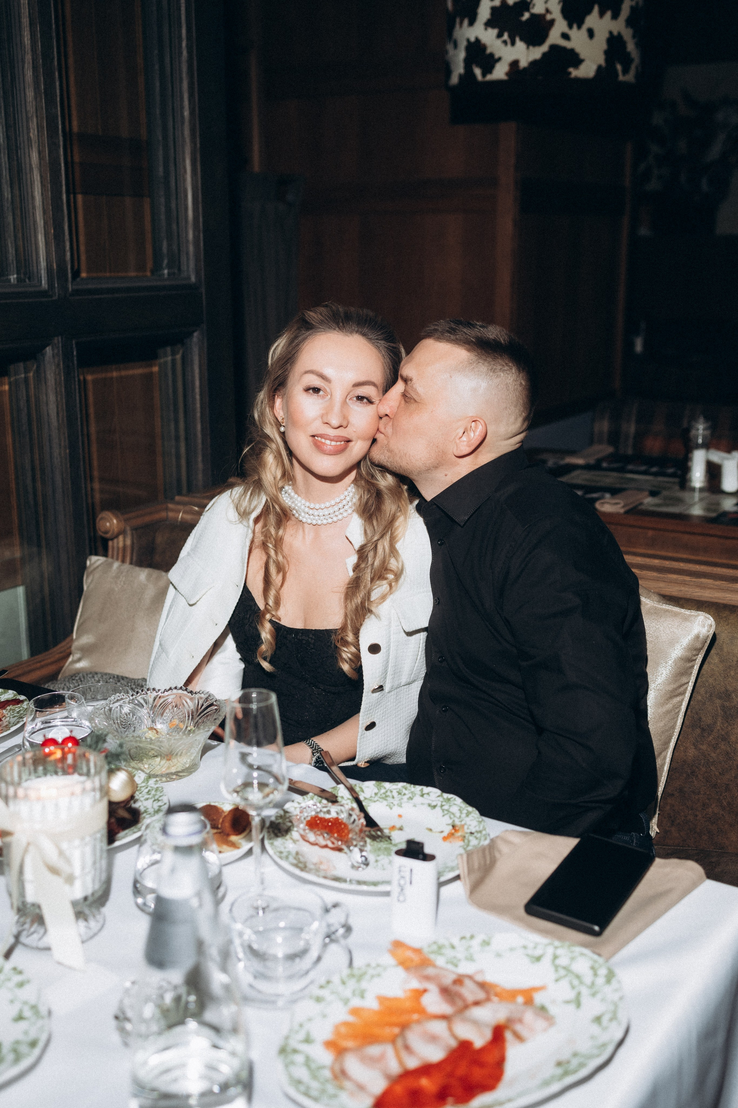 Новогодний корпоратив ресторан Рибай. Фотограф Артем Бросов в Санкт-Петербурге и Дубае