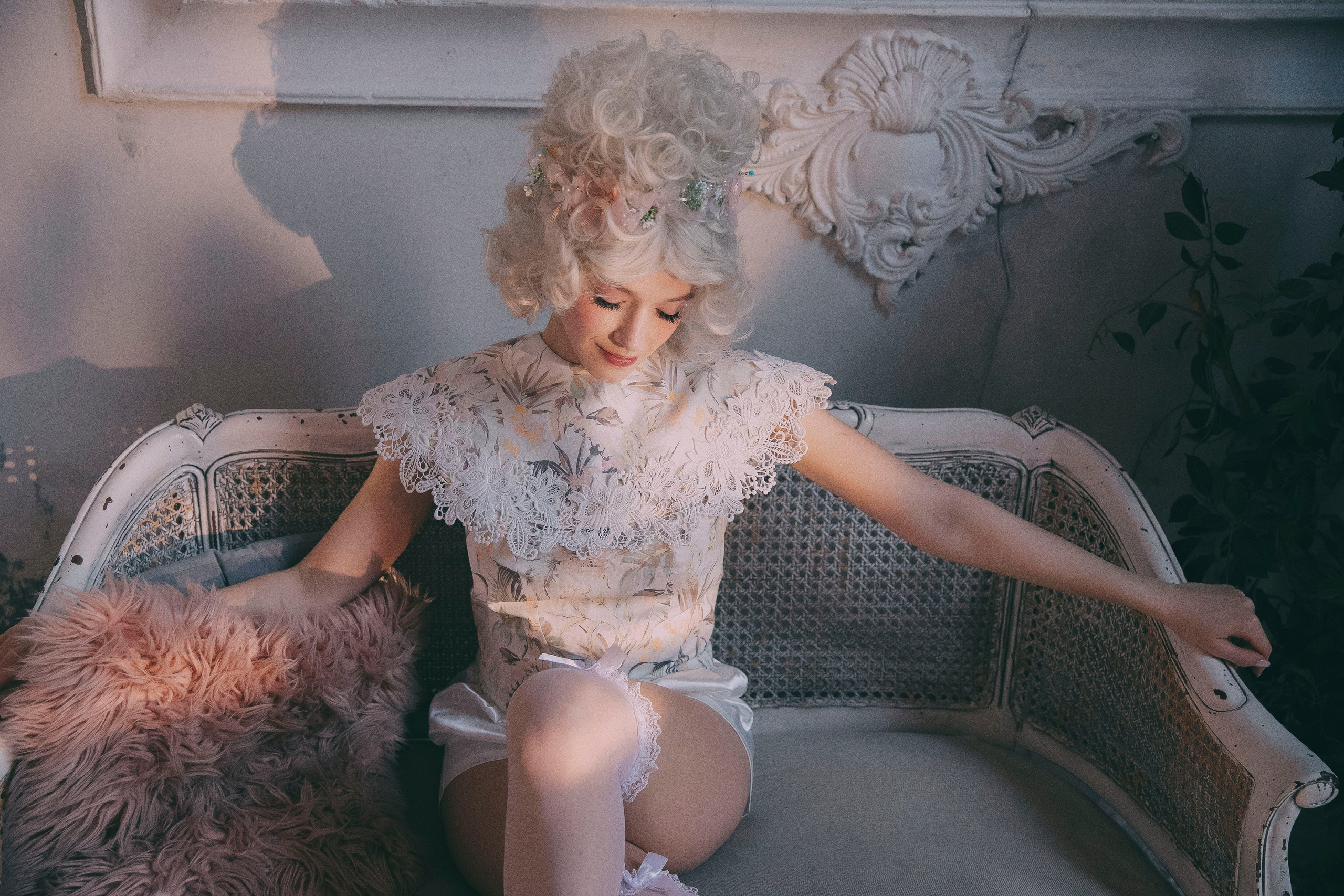 Современная Мария Антуанетта. Фотограф в Москве Шаганова Нина