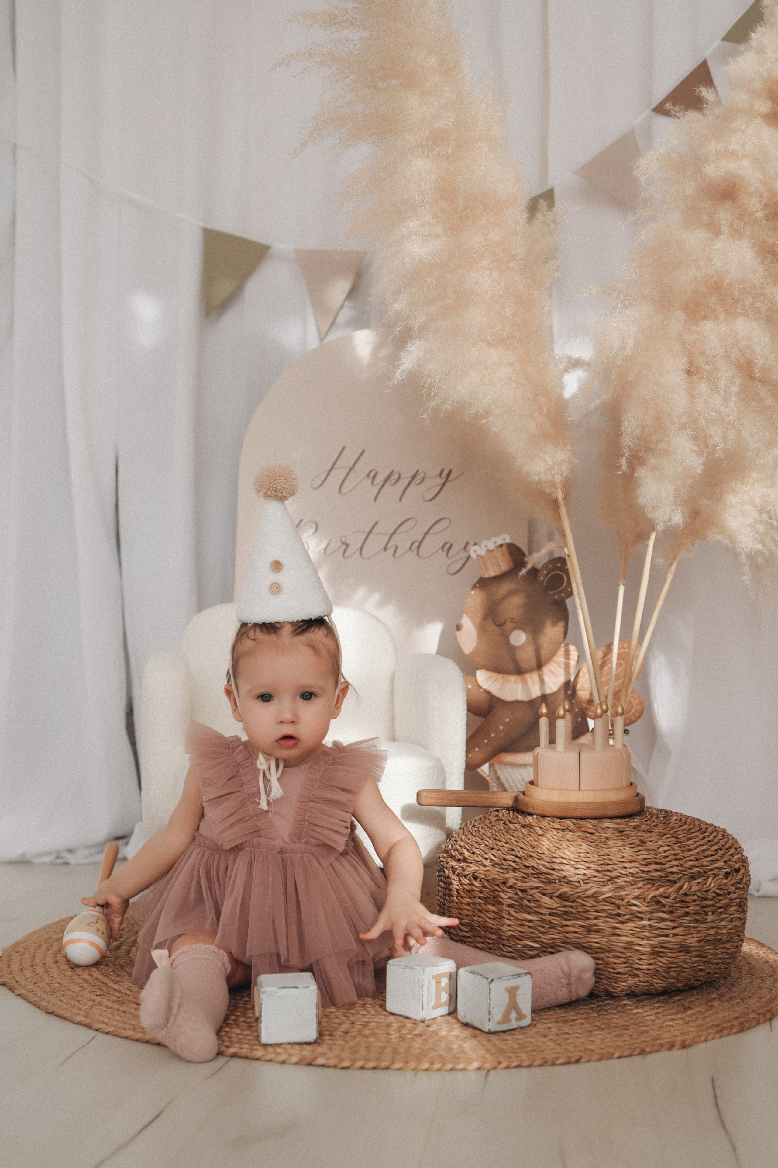 Happy Birhday. Фотограф новорожденных и детский фотограф в Новосибирске