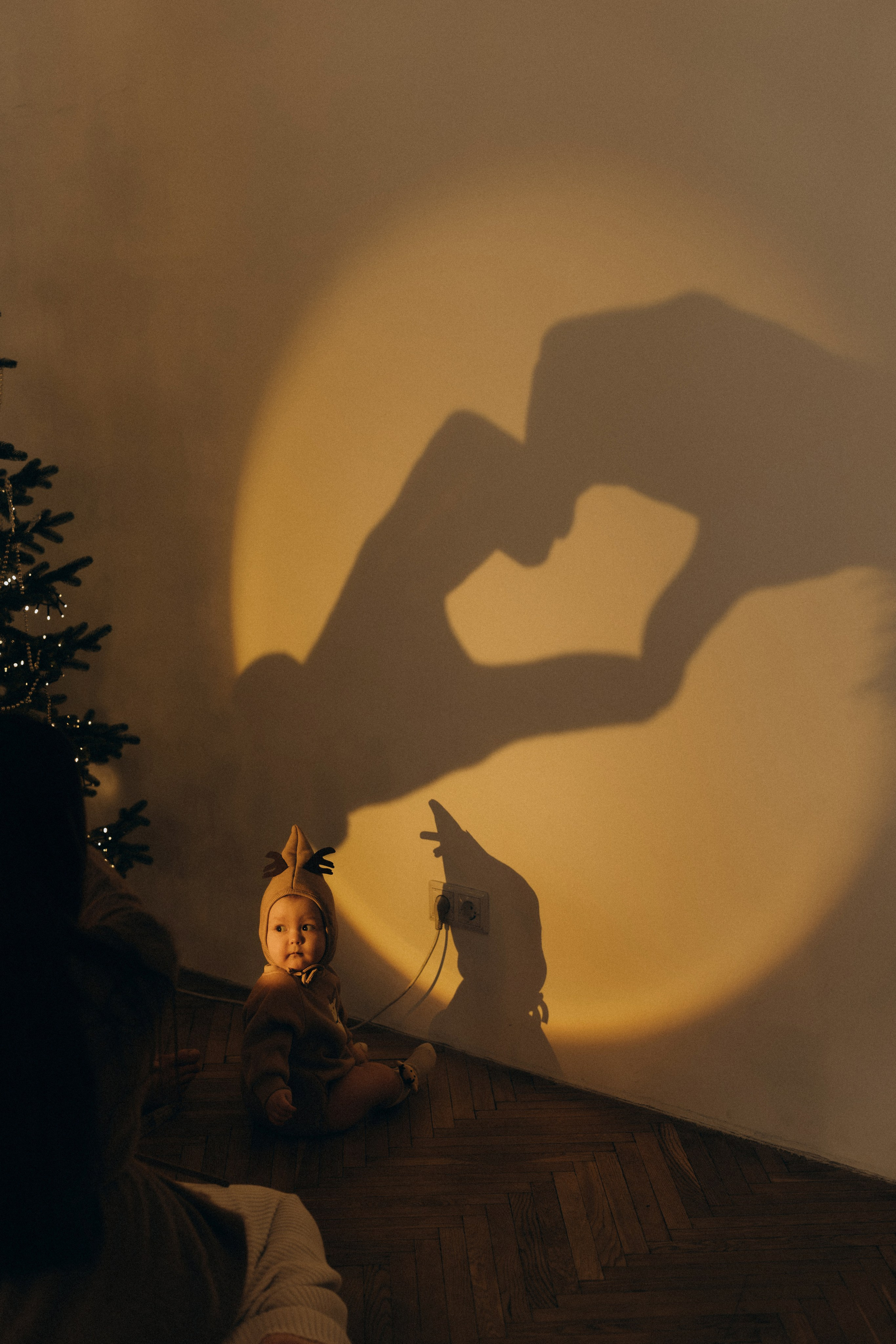 Семейная новогодняя фотосессия. Фотограф Москва Виктория-Антуанетта