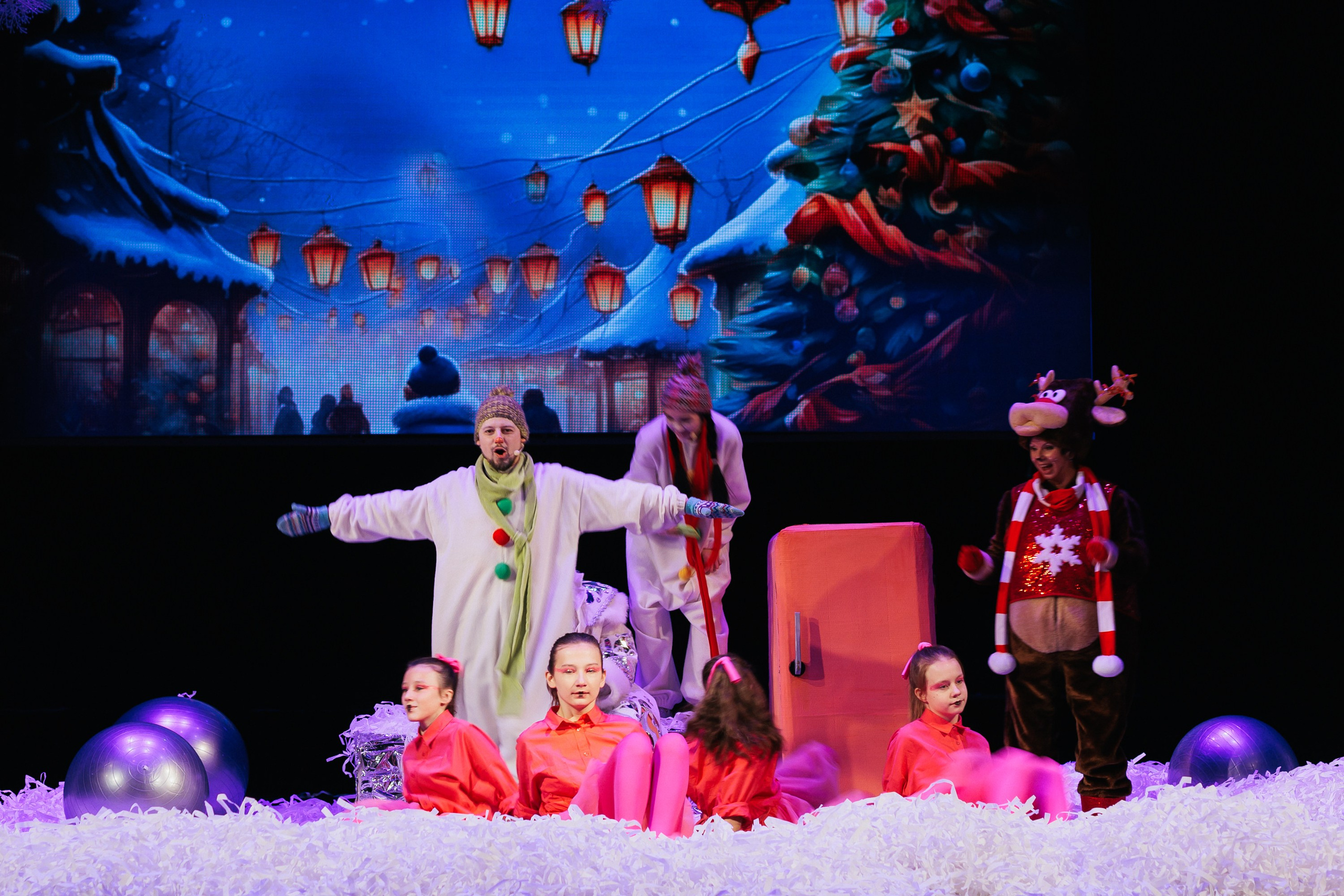 Заказать сказку на новый год, режиссура театрализованного представления, спектакль для детей на новый год. Режиссер в Рязани Ольга Синичкина