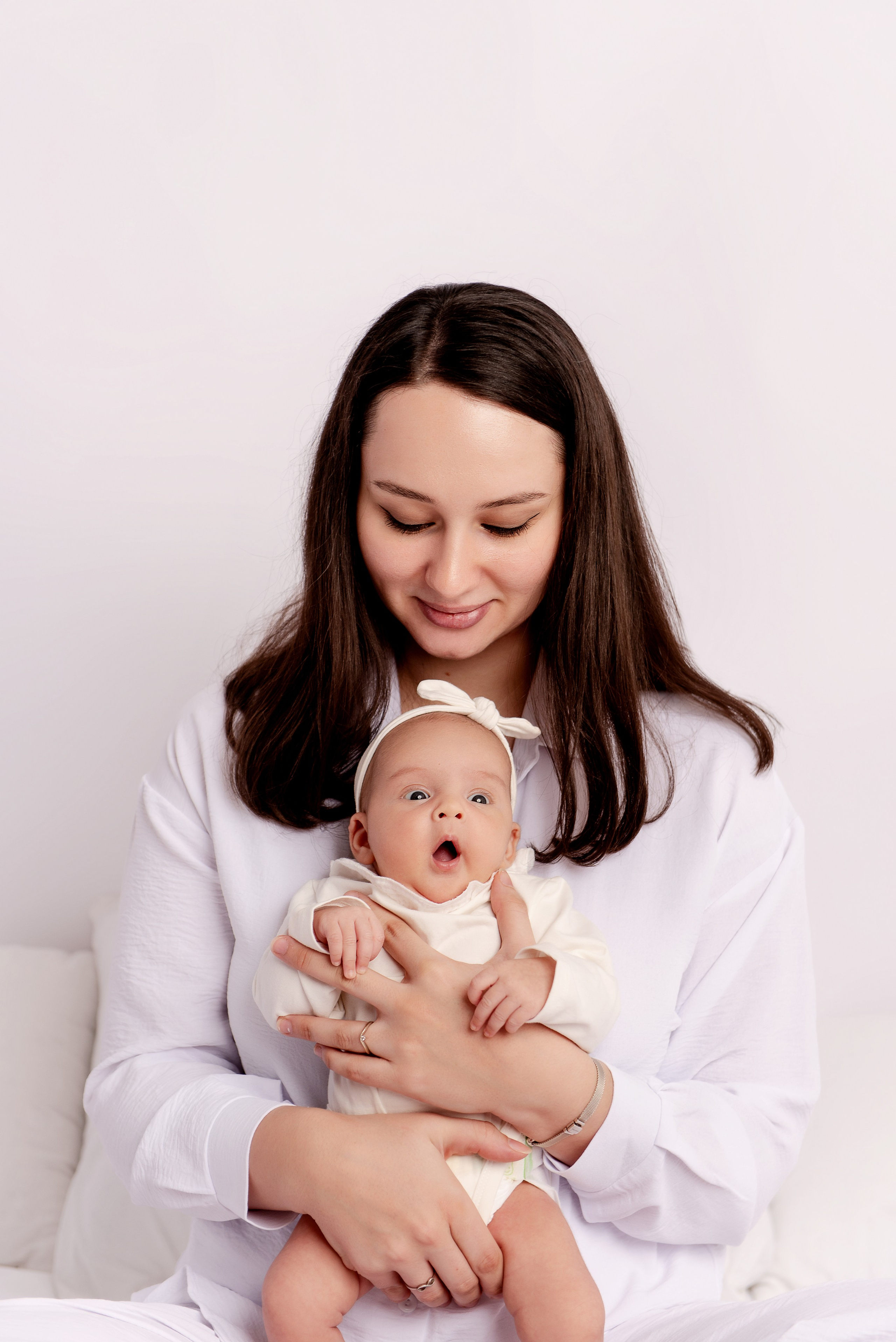 Майя 1,5 месяца. Детский фотограф в Долгопрудном и Москве