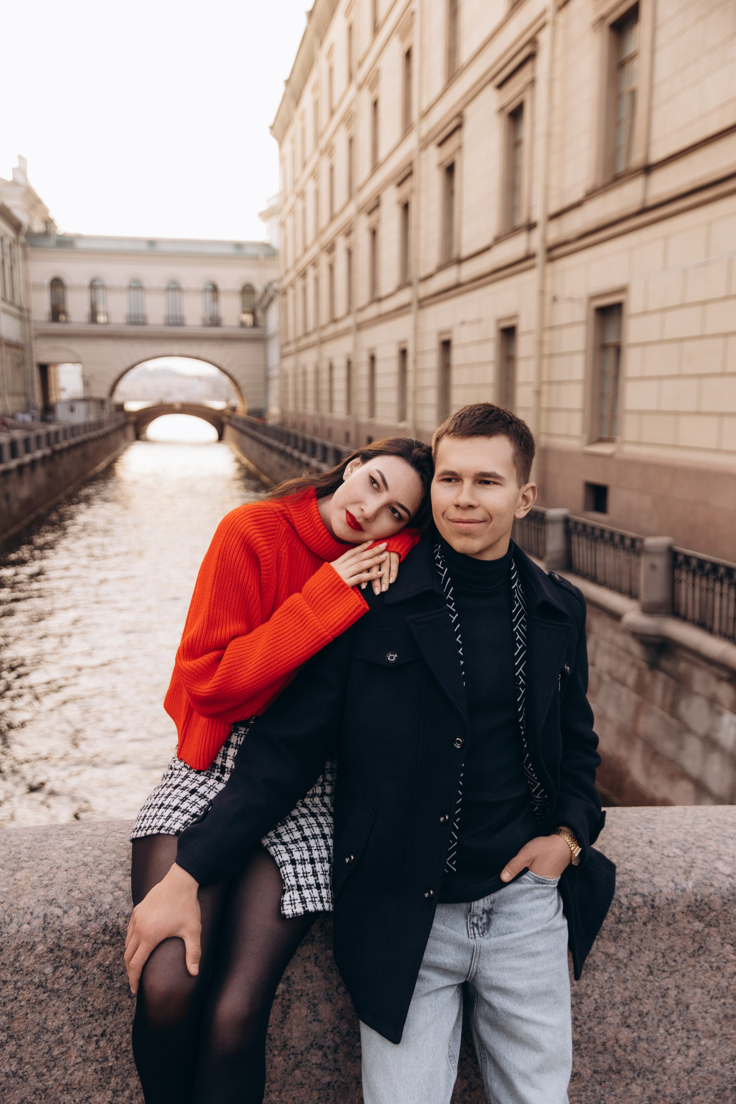 Один закат на двоих в Санкт-Петербурге. Фотограф в Санкт-Петербурге Разиля Идиятуллина