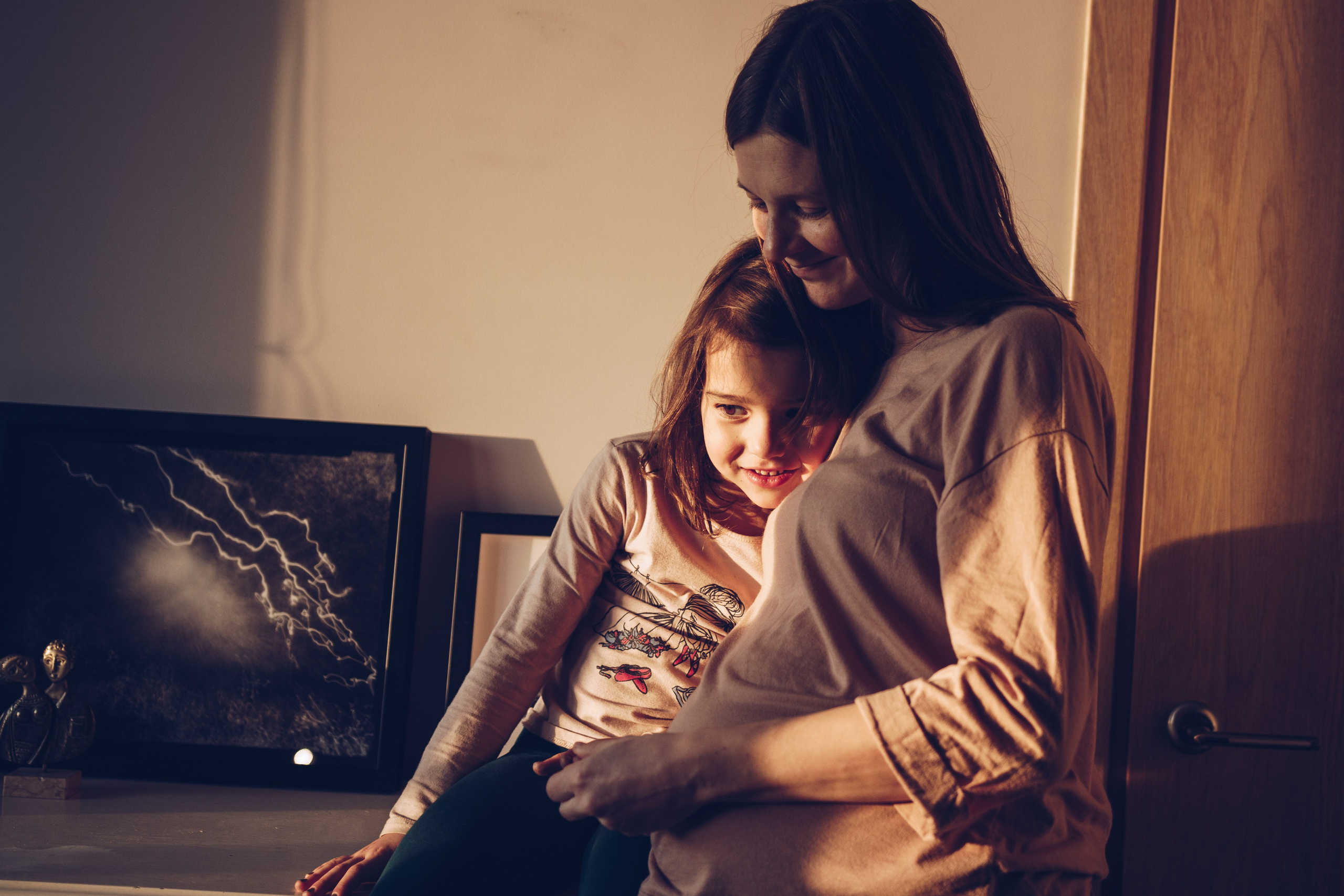 Домашняя семейная фотосессия. Фотограф Лебедева Наталья