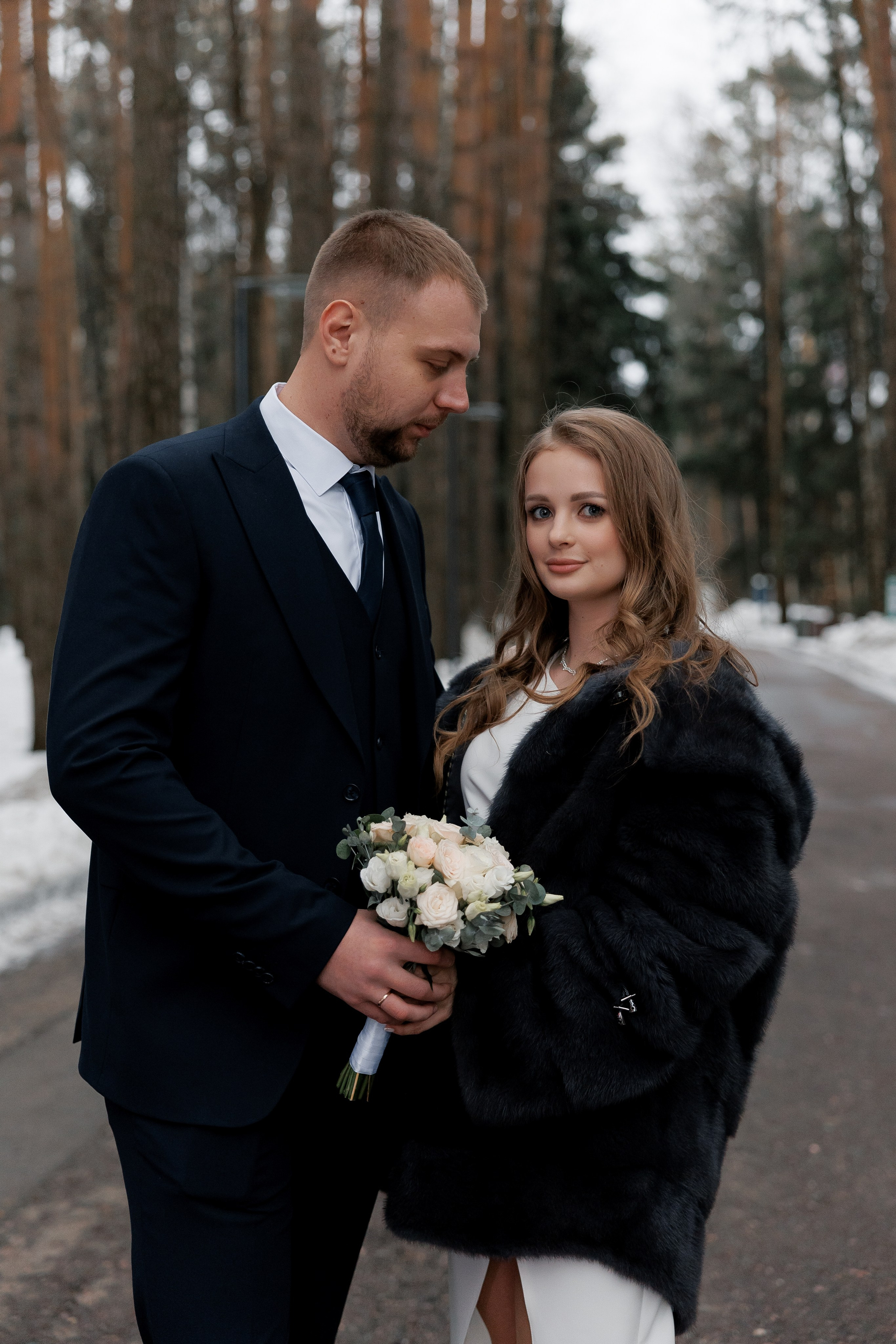 Анонс свадебных фотографий Андрея и Кристины. Свадебный фотограф Домодедово Москва Катерина Алехина