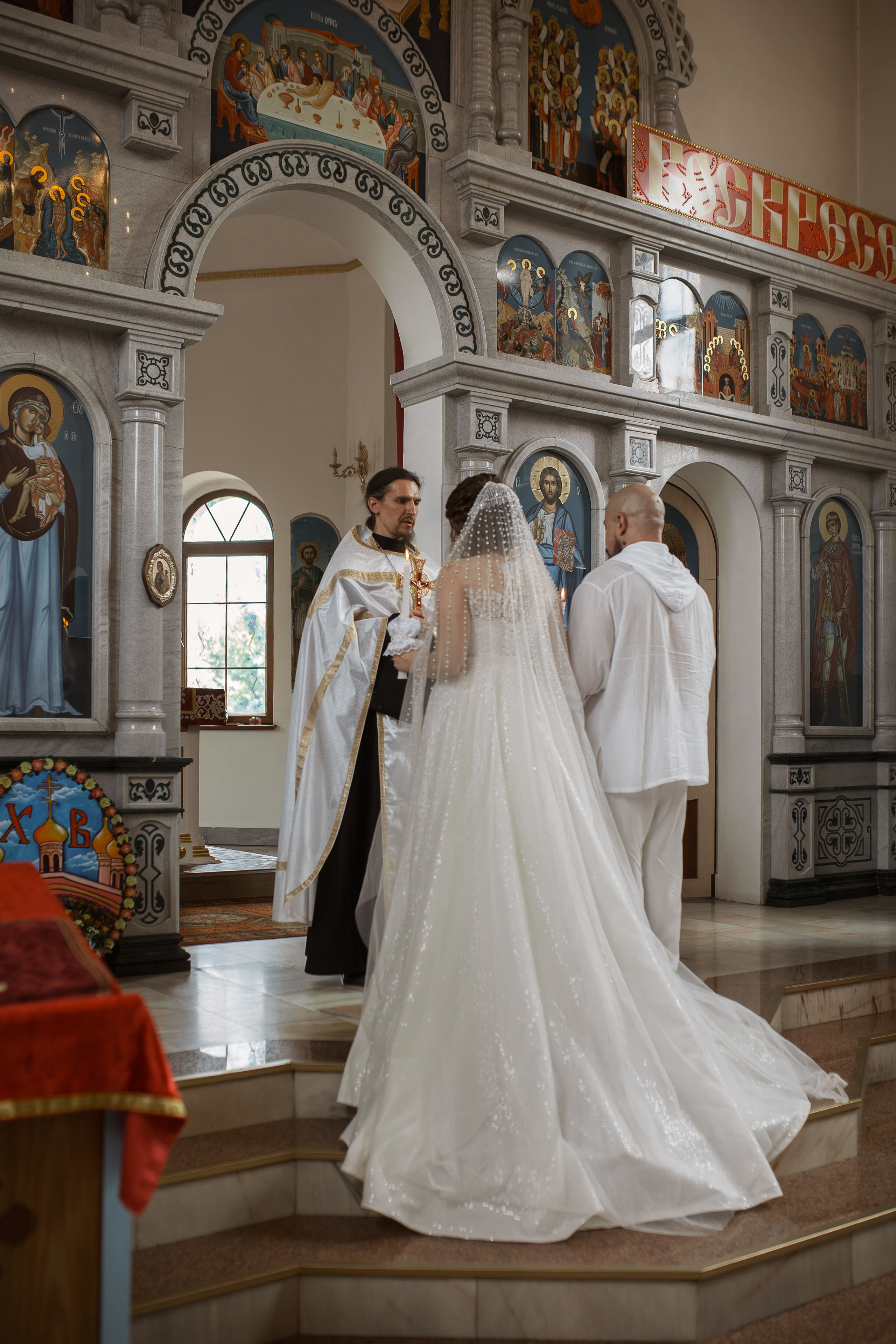 Венчание Алексея и Виктории. Фотограф на Крещение и Венчание в Ташкенте