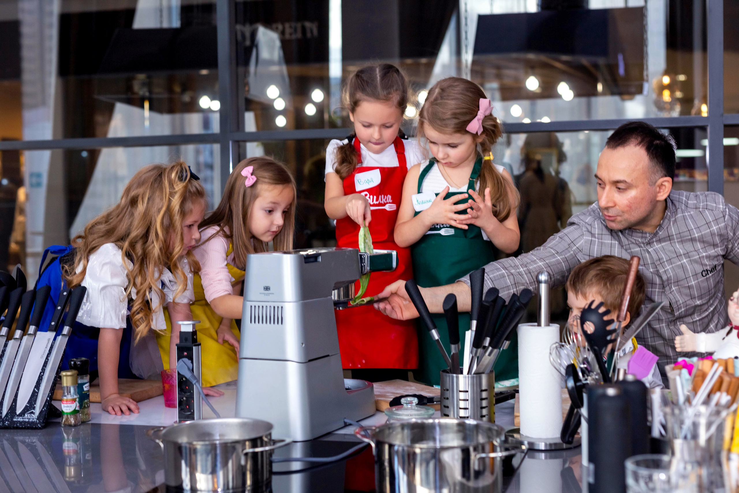 Праздник в кулинарной студии. Фотограф в Одинцово, Москве