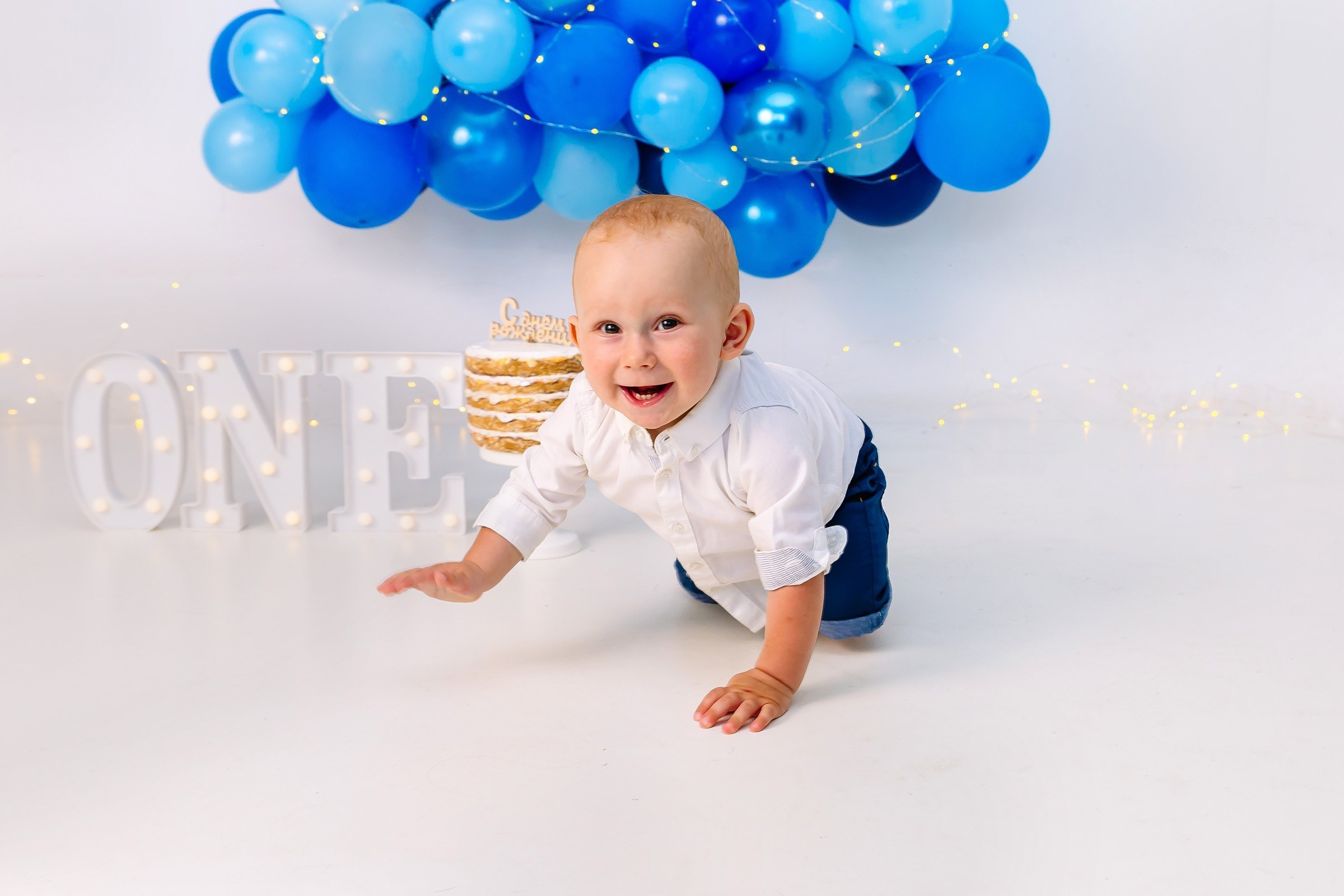 Глебу 1 год. Свадебный и семейный фотограф в Краснодаре Илонна Ковалева