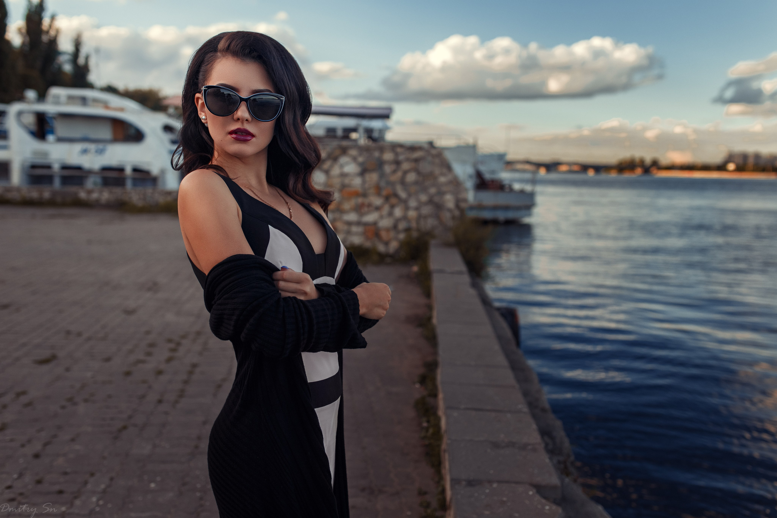 Фотосет с Кристиной на набережной для «себя»