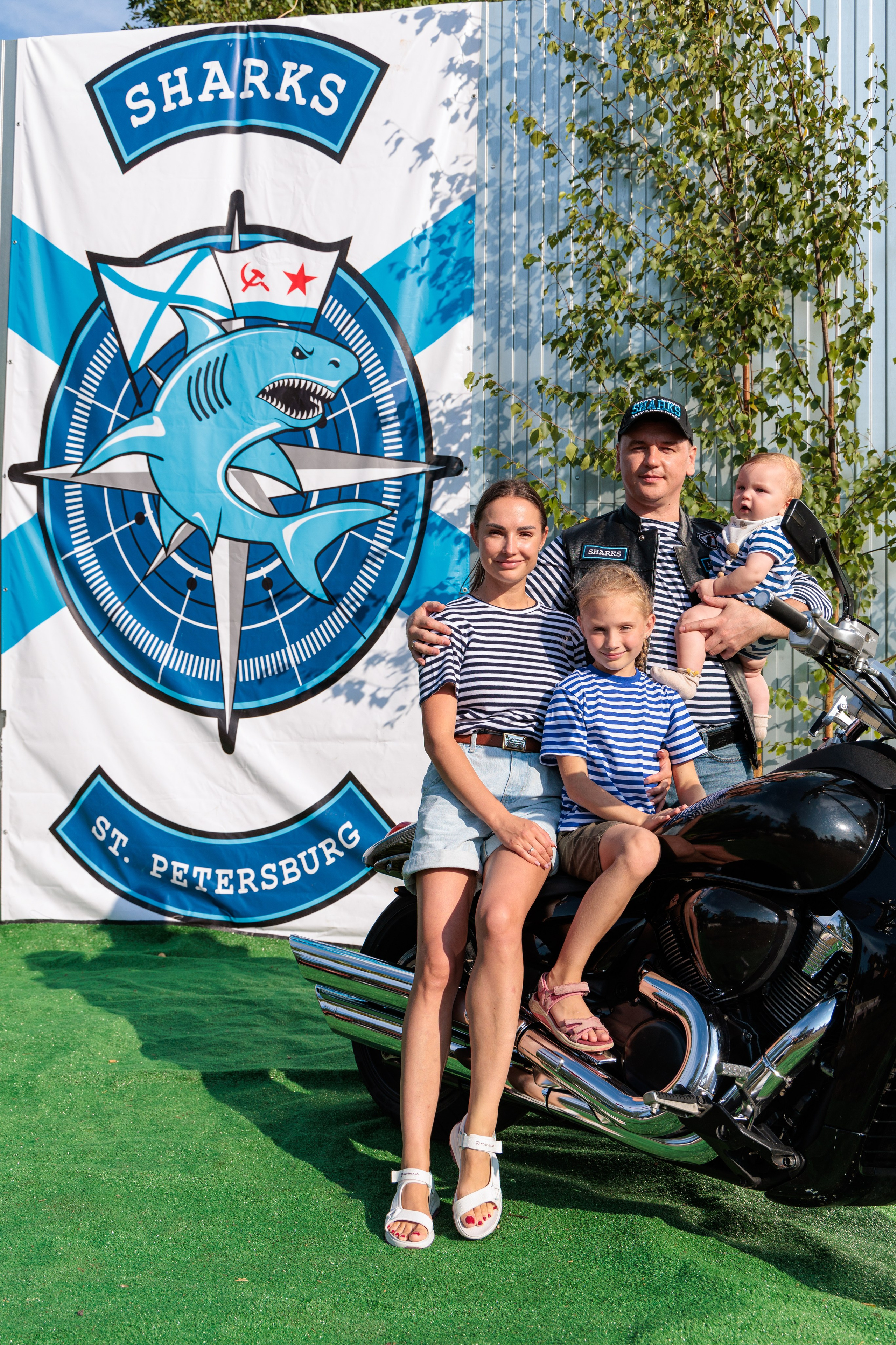 День ВМФ с мотоклубом 28.08.24. Репортажный фотограф Санкт-Петербург | Роман Карбышев