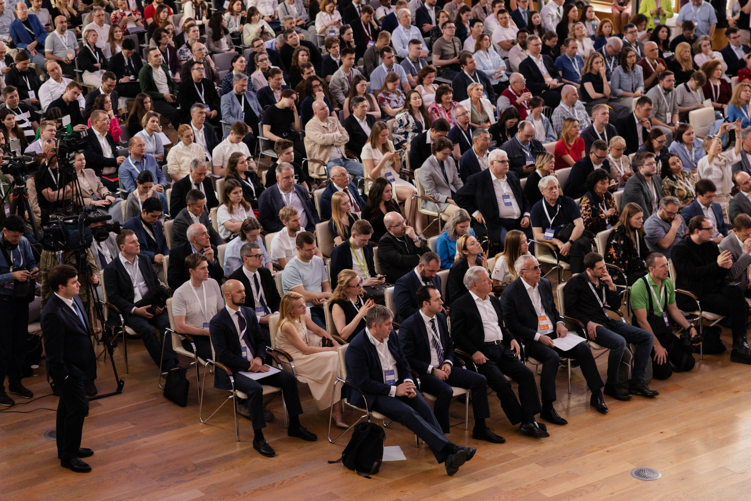 Конференция Сколтеха «Фронтиры Прогресса». Фотограф Юлия Назарова