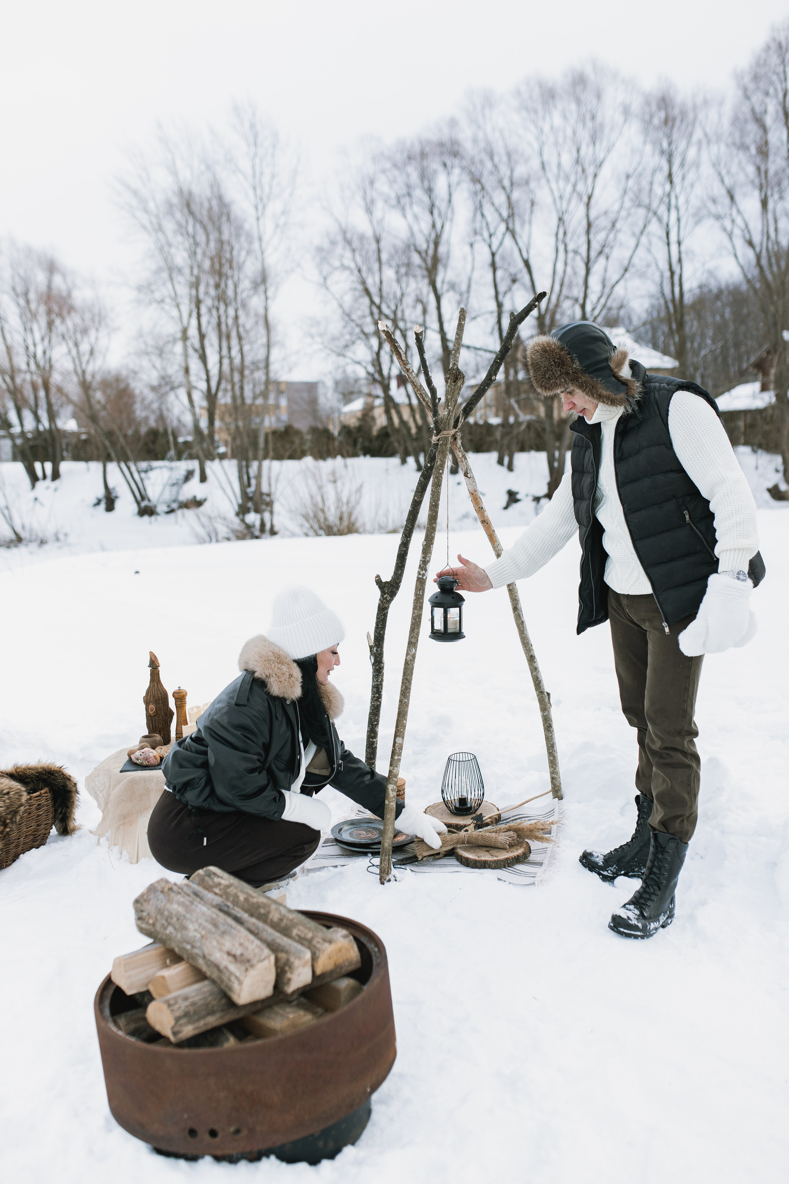 Снежные объятия