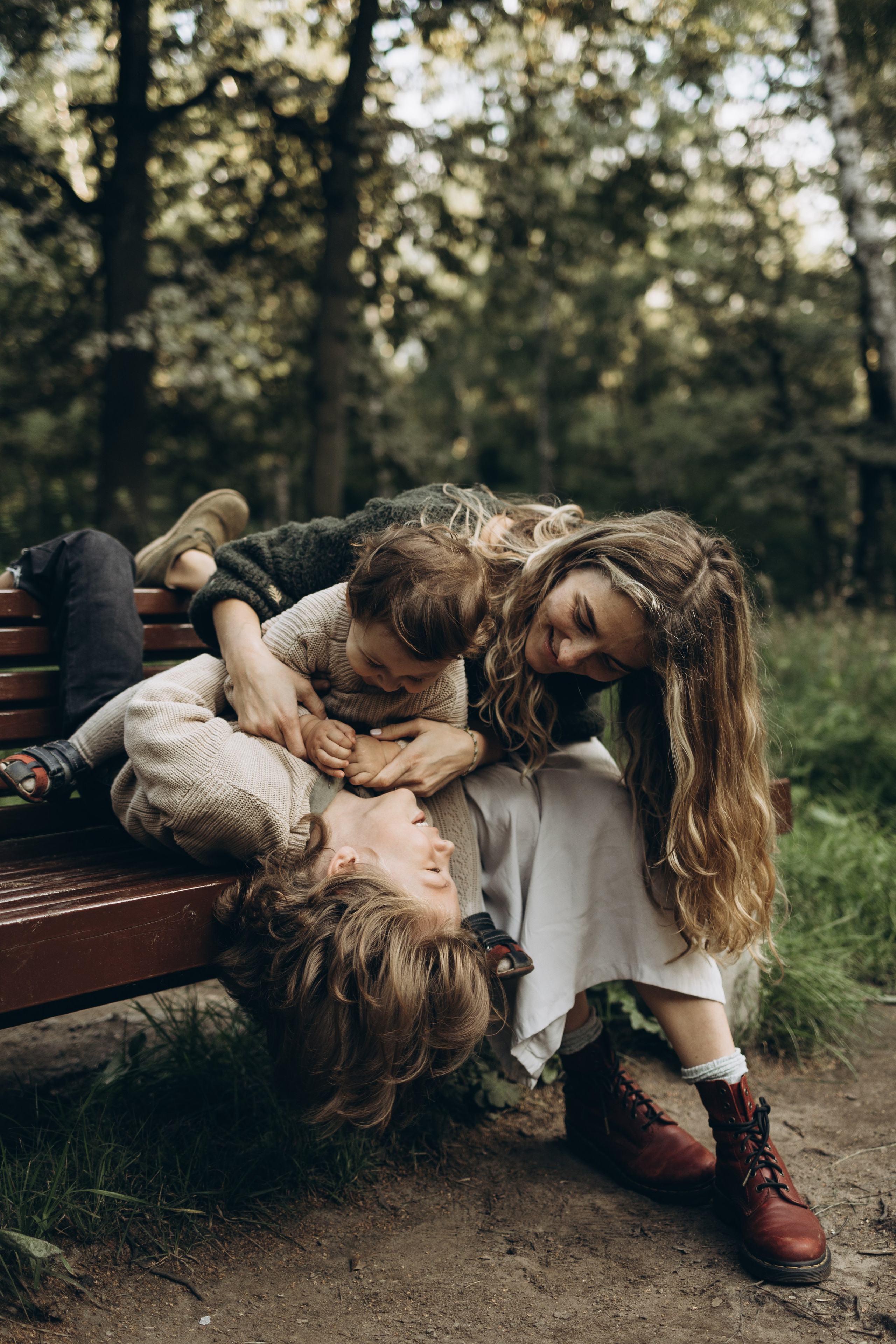 Прогулка с Парке Сокольники. Семейный фотограф в Москве Виктория Ястребинская