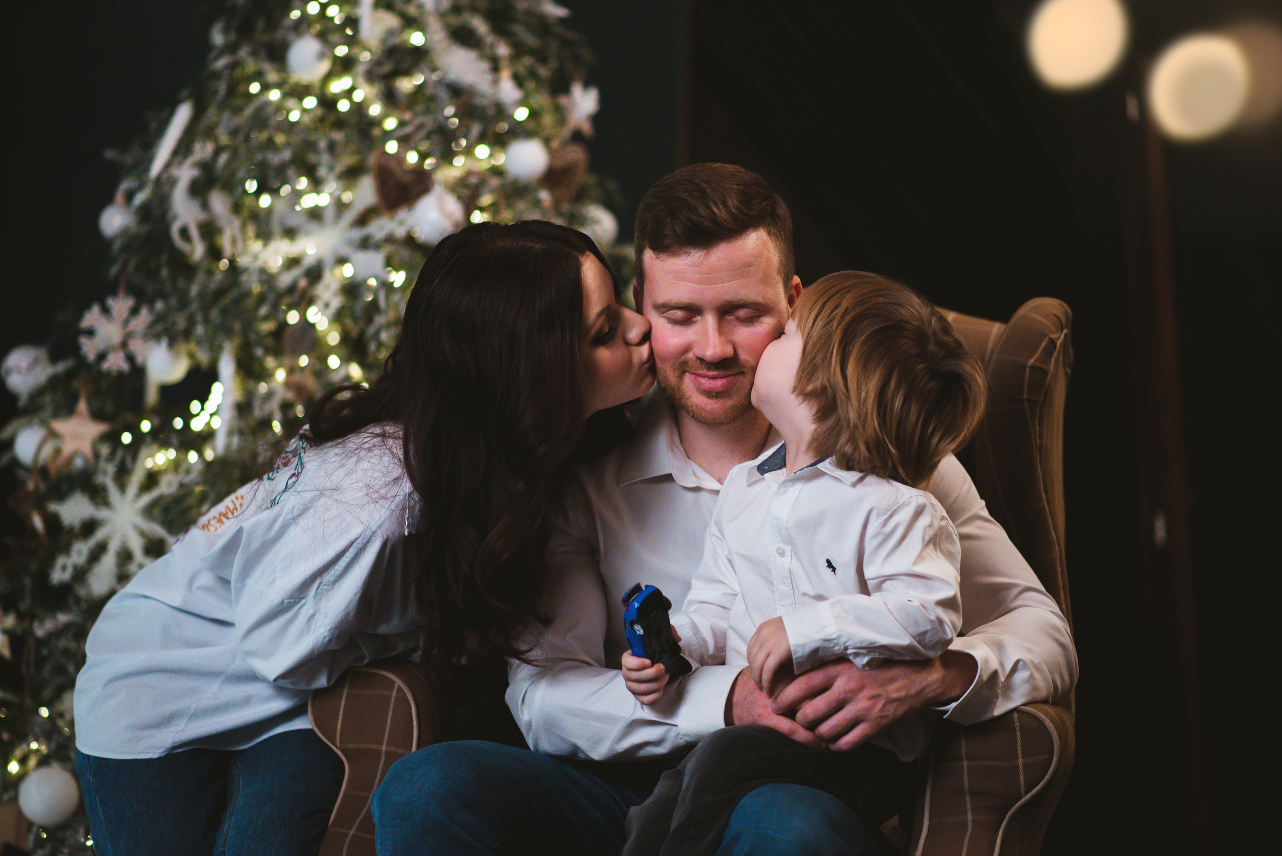 Наташа, Лёша и Егор. Канун Нового Года. Семейный и детский фотограф в Санкт-Петербурге Светлана Юрьева