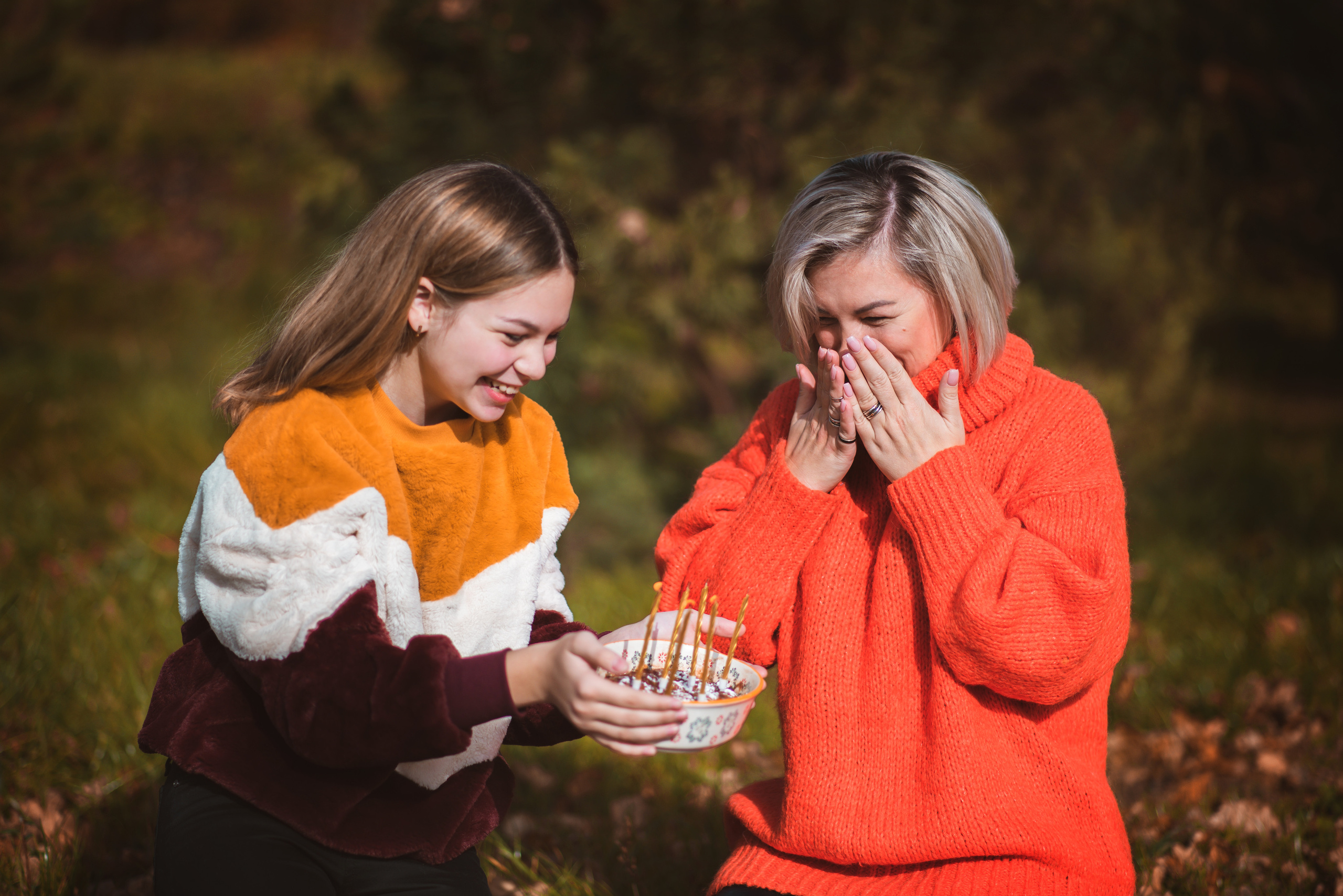 Вероника и Ирина. День рождения для мамы. Семейный и детский фотограф в Санкт-Петербурге Светлана Юрьева
