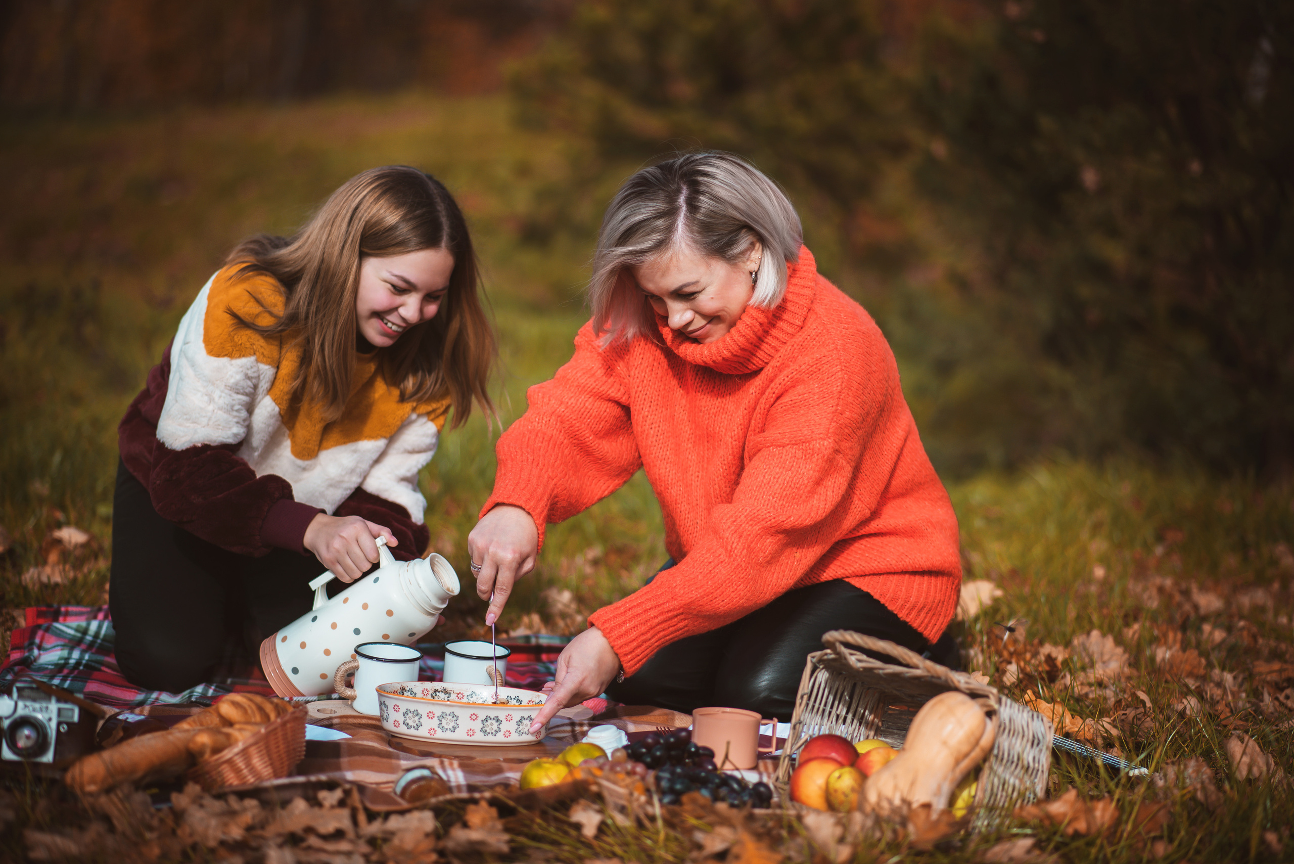 Вероника и Ирина. День рождения для мамы. Семейный и детский фотограф в Санкт-Петербурге Светлана Юрьева