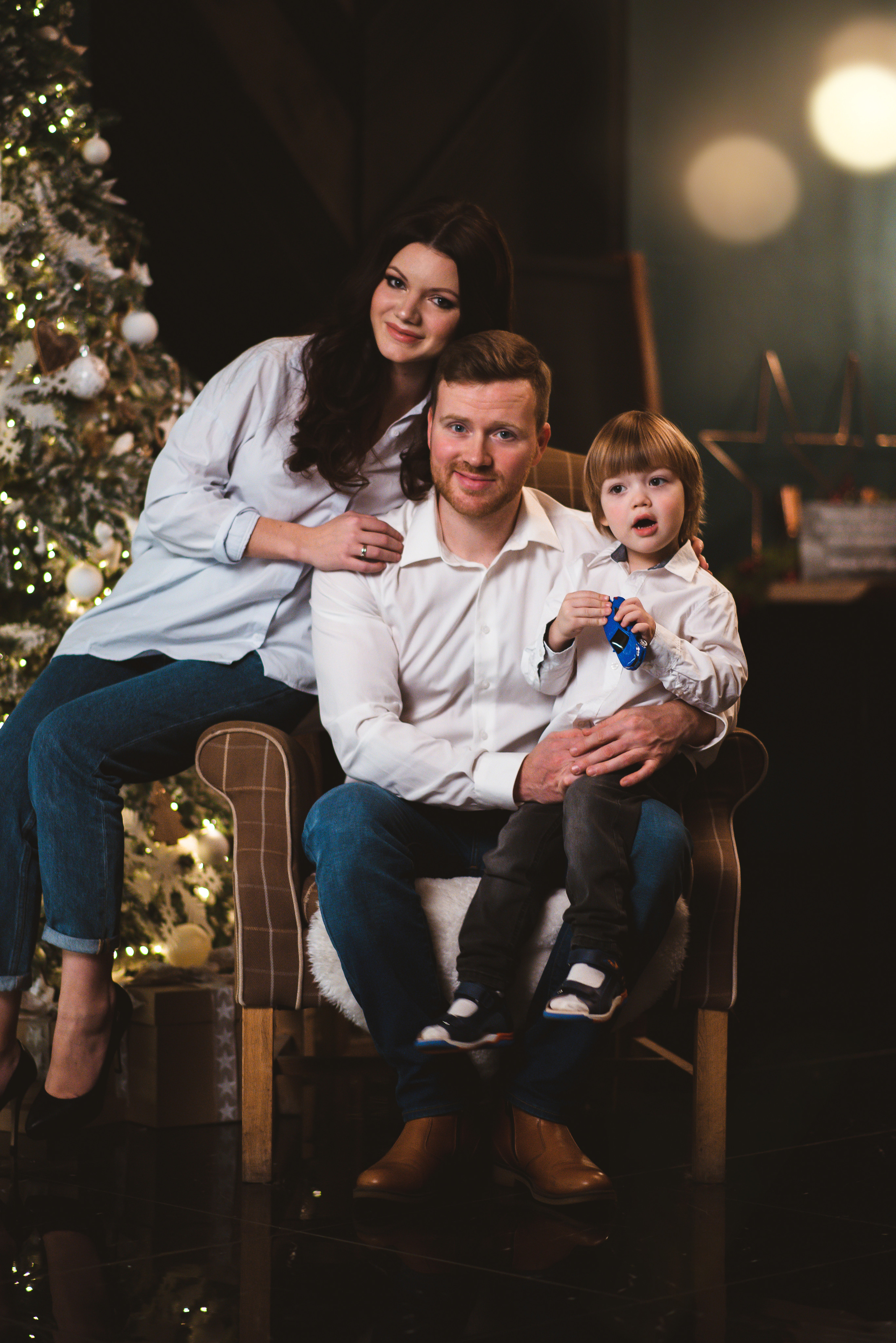 Наташа, Лёша и Егор. Канун Нового Года. Семейный и детский фотограф в Санкт-Петербурге Светлана Юрьева