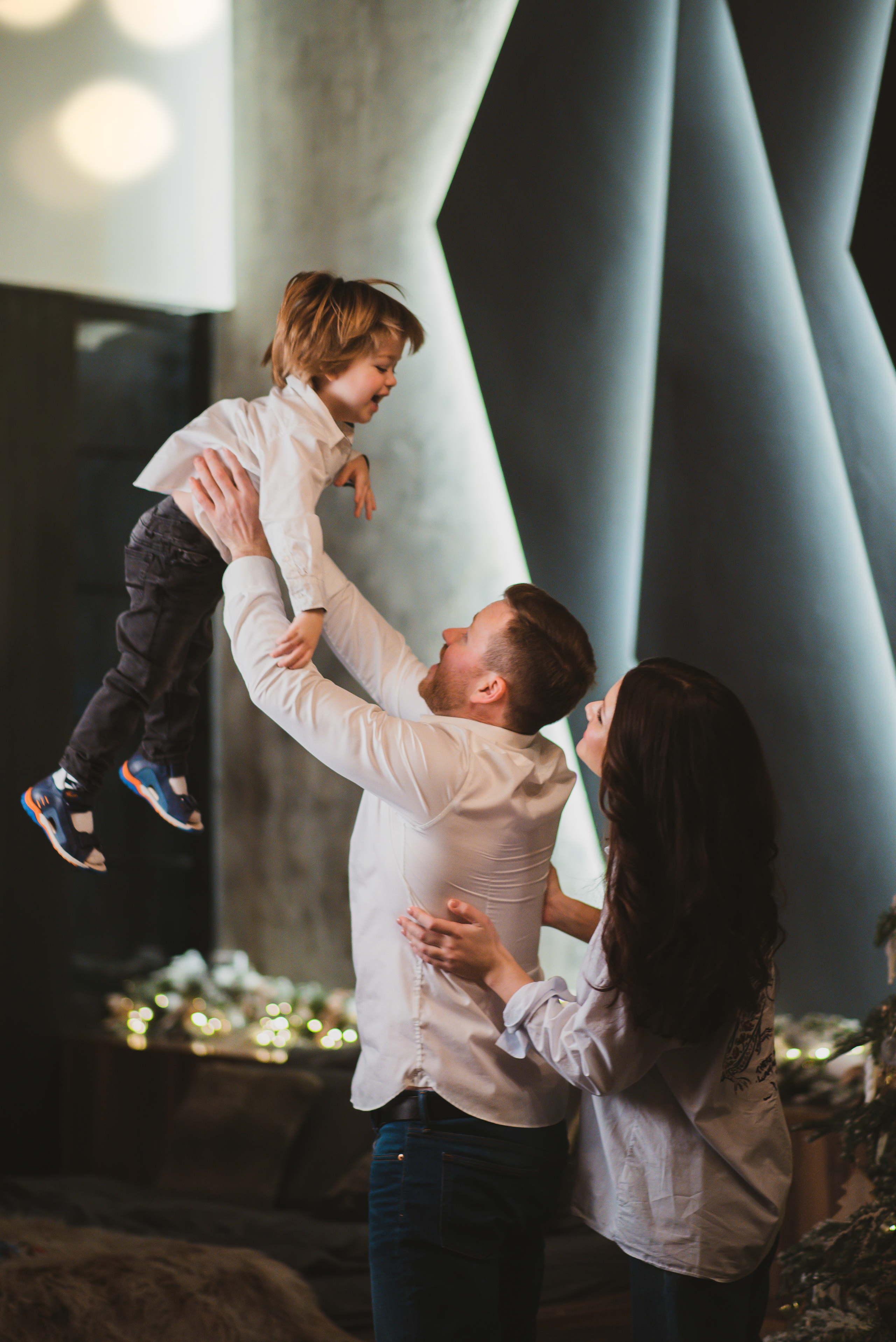 Наташа, Лёша и Егор. Канун Нового Года. Семейный и детский фотограф в Санкт-Петербурге Светлана Юрьева