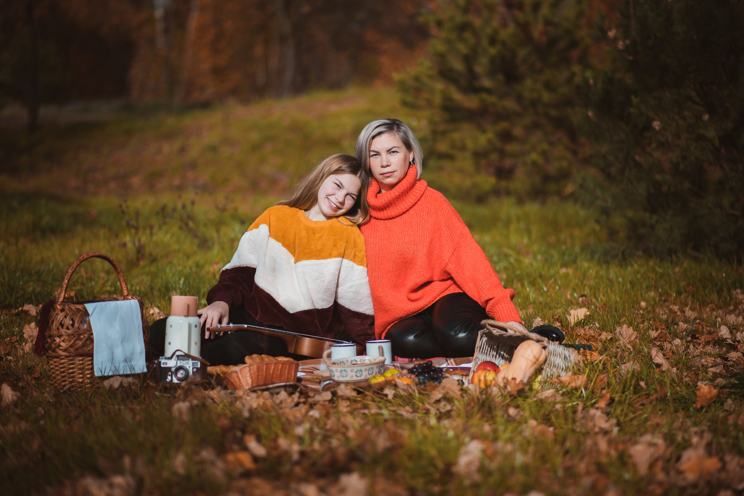 Вероника и Ирина. День рождения для мамы. Семейный и детский фотограф в Санкт-Петербурге Светлана Юрьева