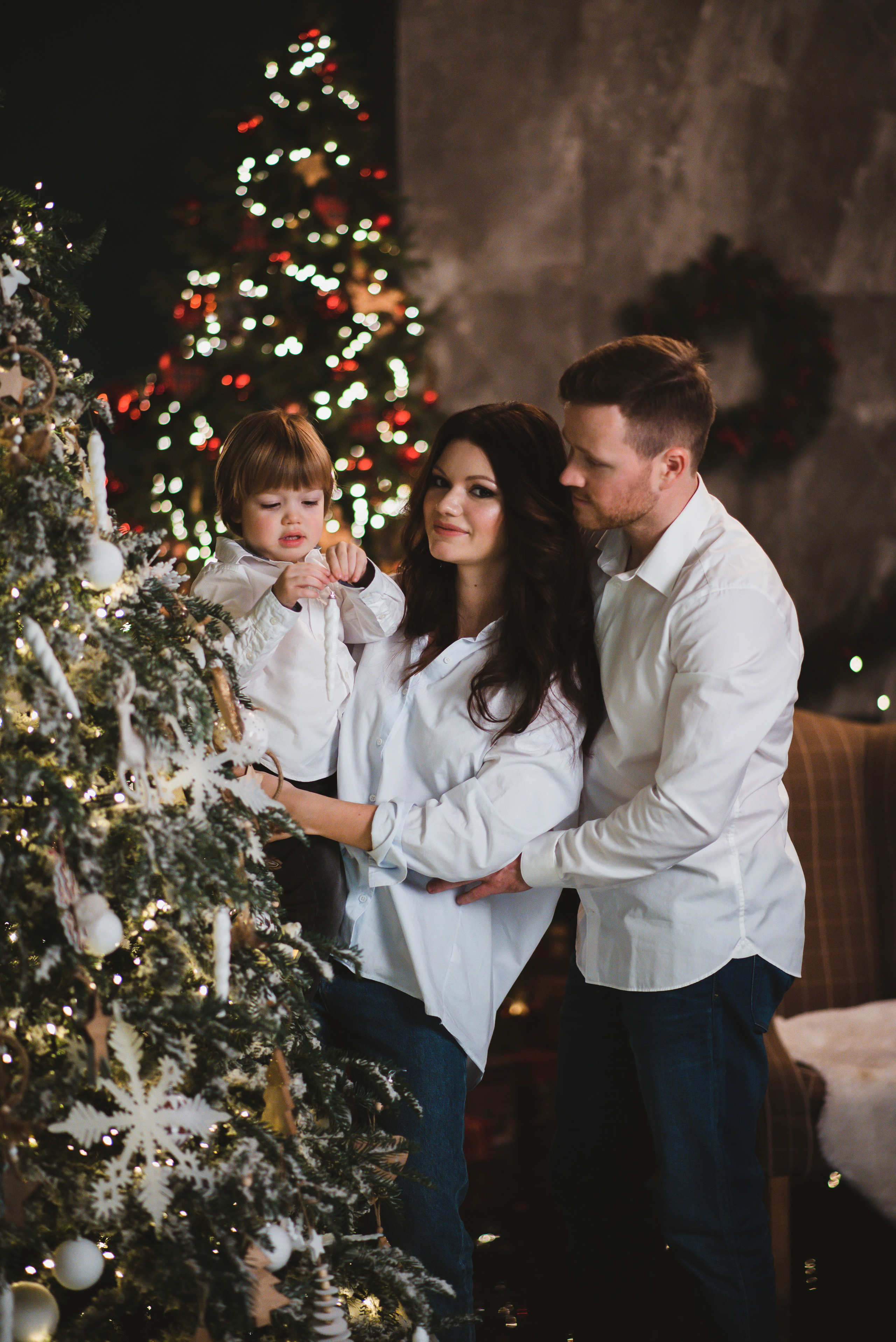 Наташа, Лёша и Егор. Канун Нового Года. Семейный и детский фотограф в Санкт-Петербурге Светлана Юрьева