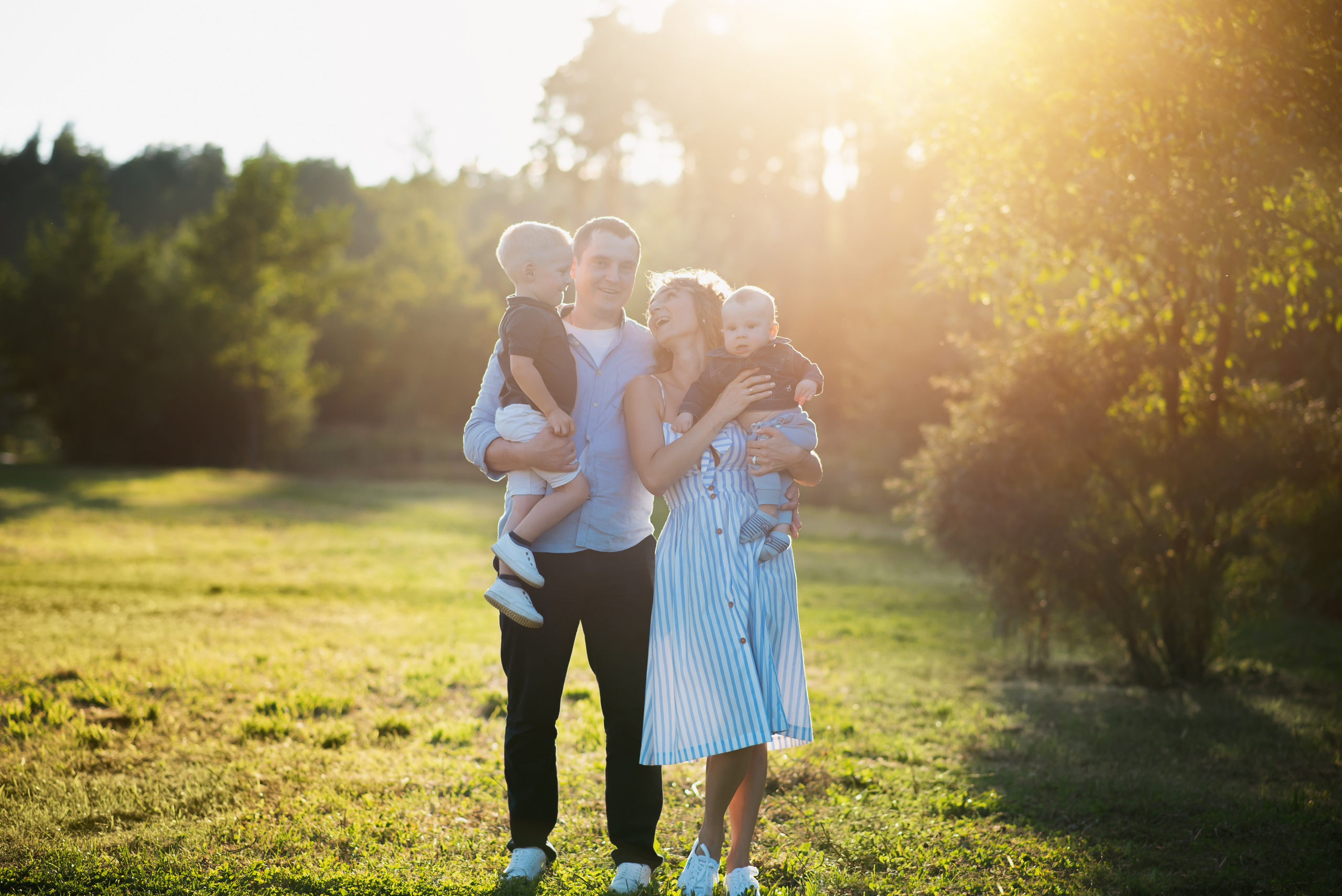 Женя, Дима, Ваня и Денис. Энергия лета. Семейный и детский фотограф в Санкт-Петербурге Светлана Юрьева