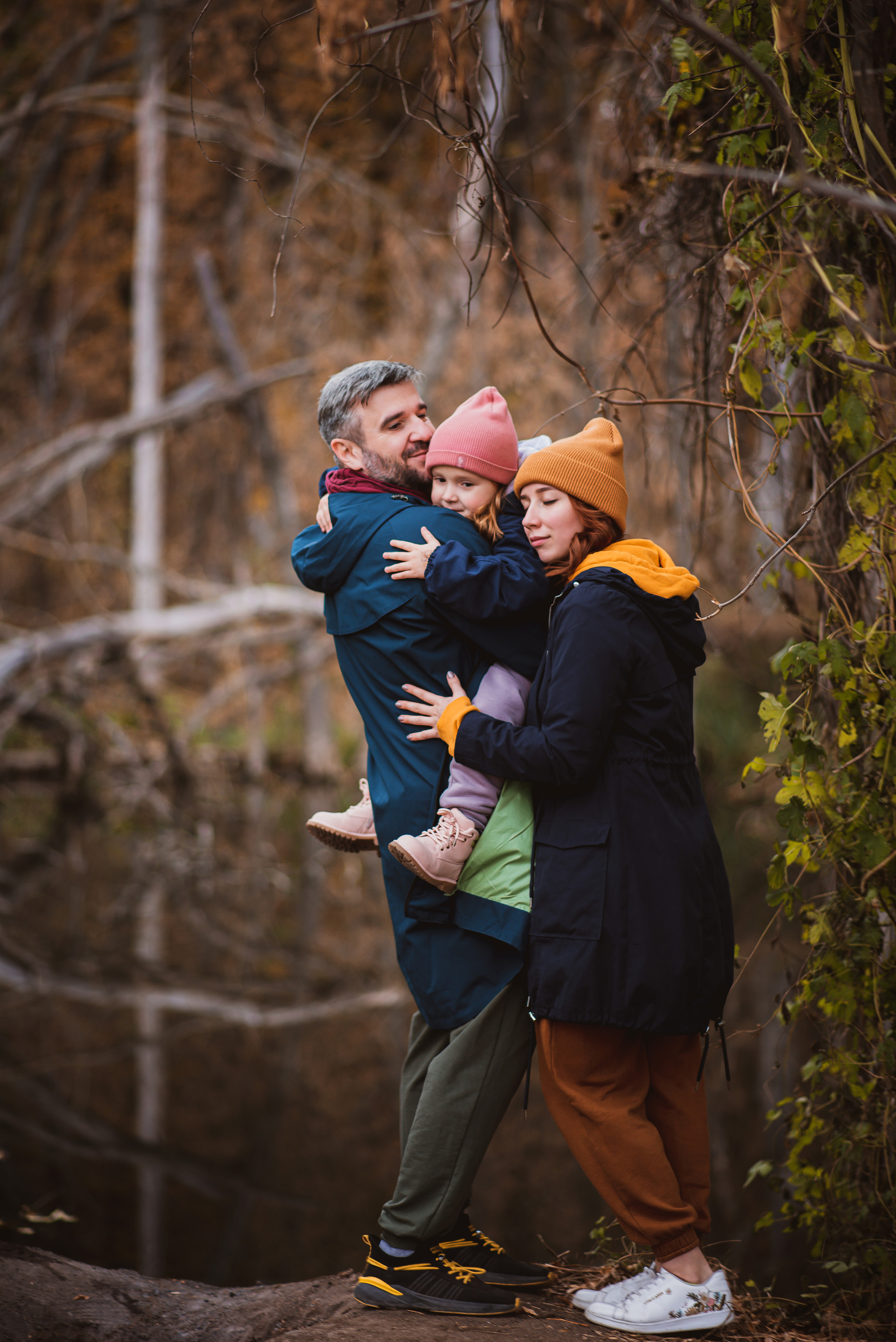 Полина, Саша и Оливия. Осений уют. Семейный и детский фотограф в Санкт-Петербурге Светлана Юрьева