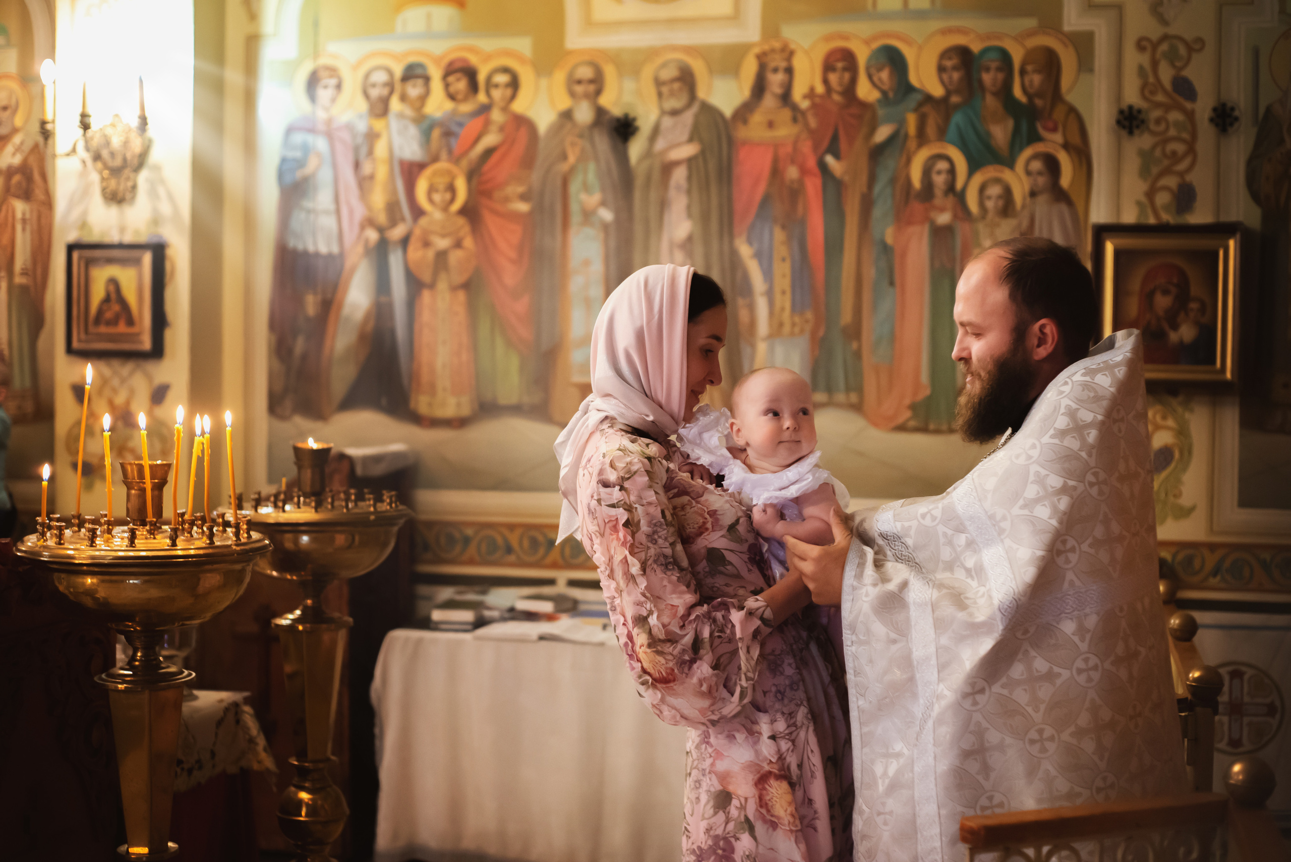Крестины Ксюши. Семейный и детский фотограф в Санкт-Петербурге Светлана Юрьева