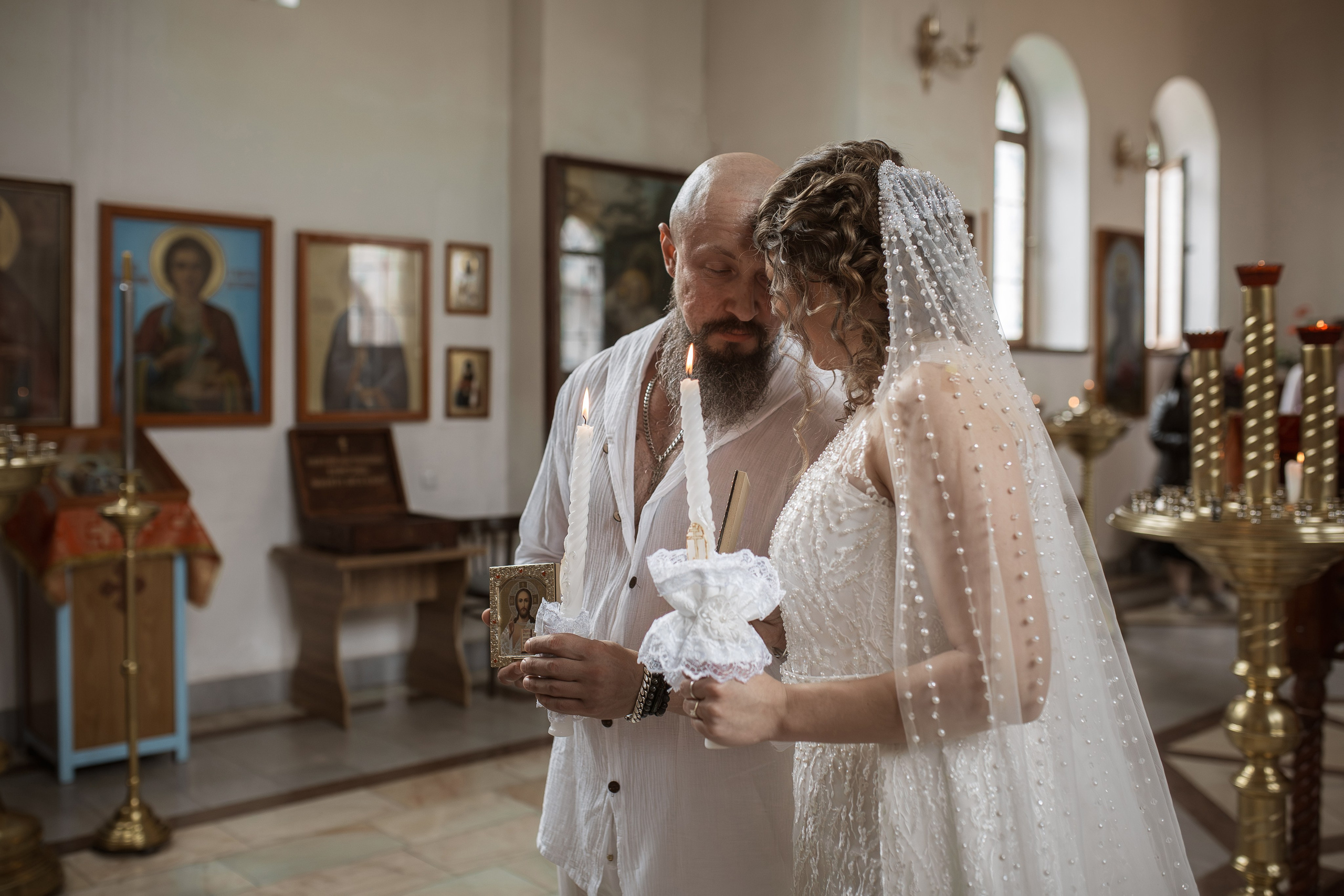 Венчание Алексея и Виктории. Фотограф на Крещение и Венчание в Ташкенте