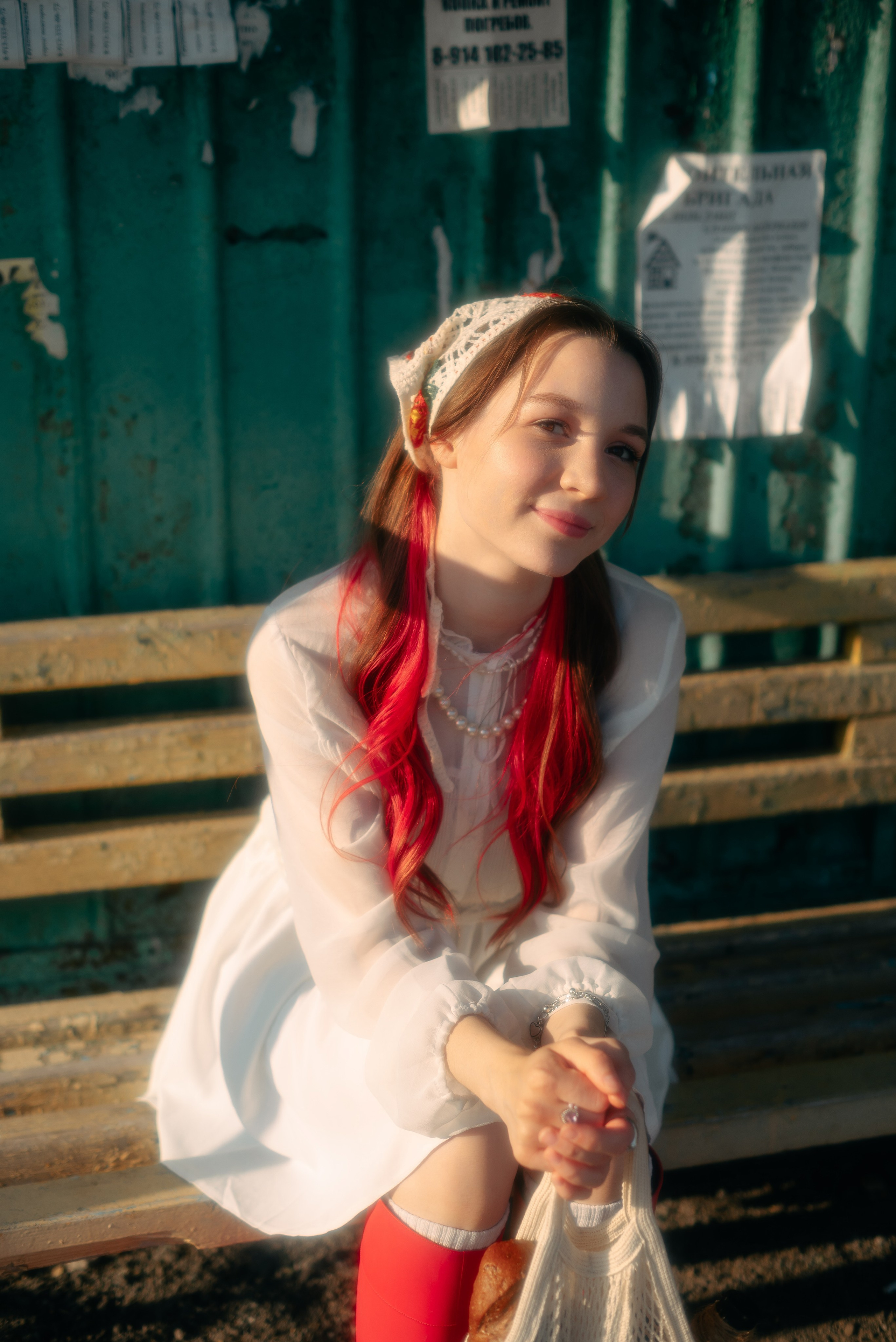 Фотосессия в деревенском стиле в Сухово г. Кемерово