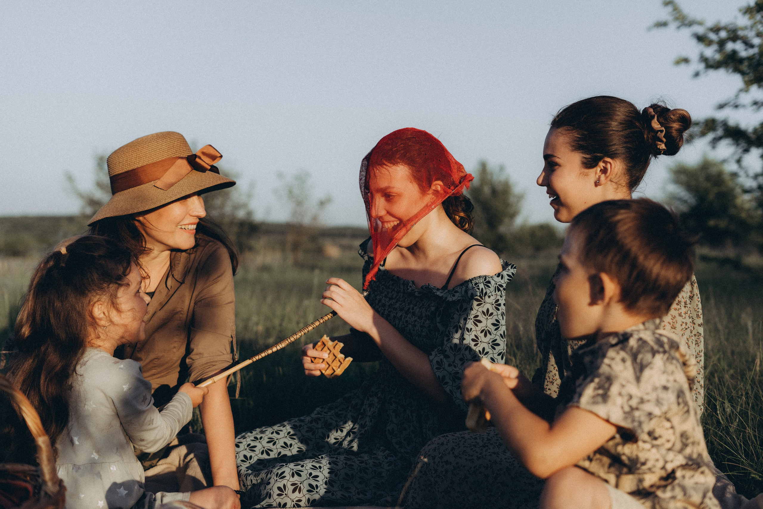 Руслан, Евгения и дети. Фотограф в Москве Юлия Резвова