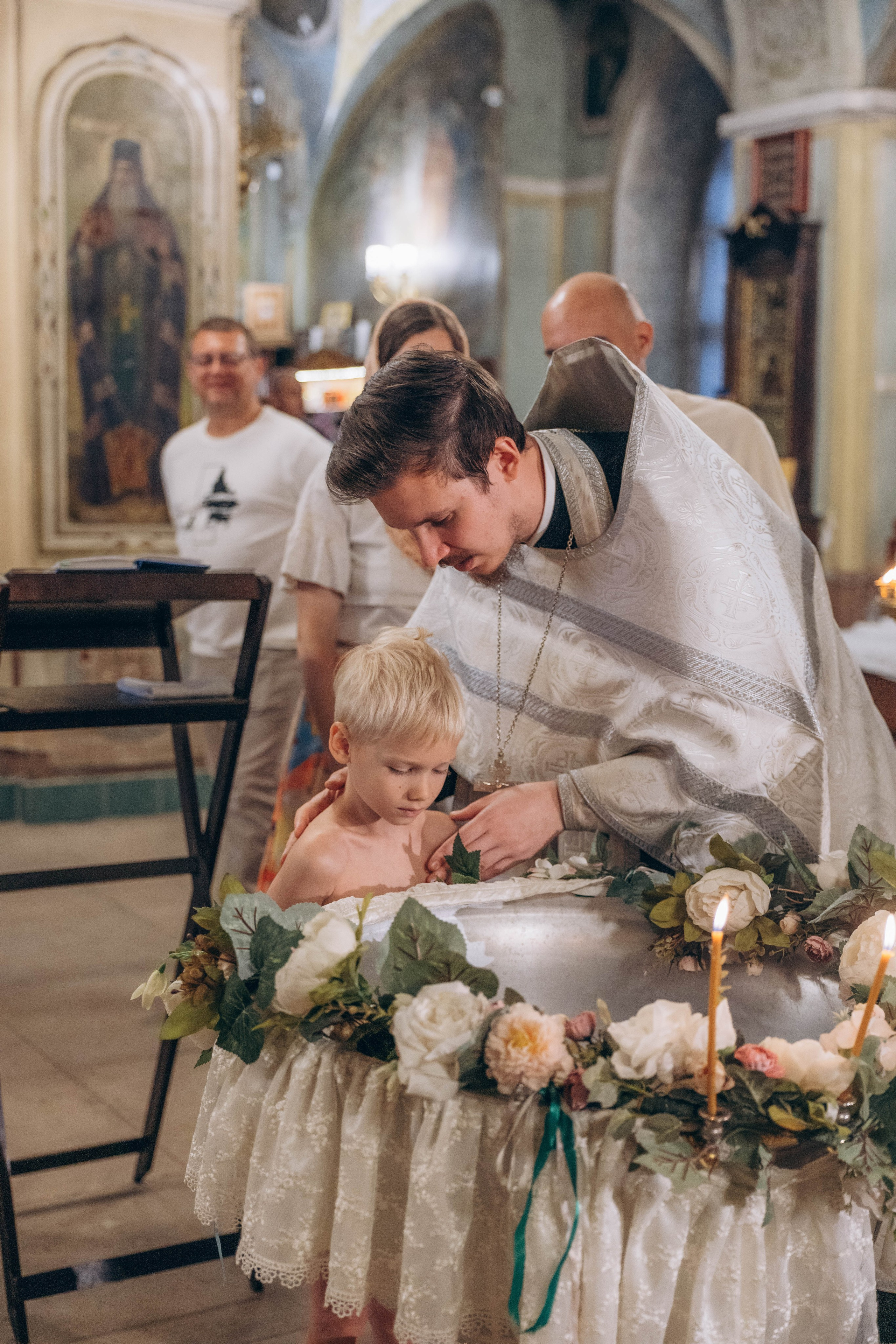 Церковный (крещение и венчание). Семейный фотограф Москва и область Дербунова Елена