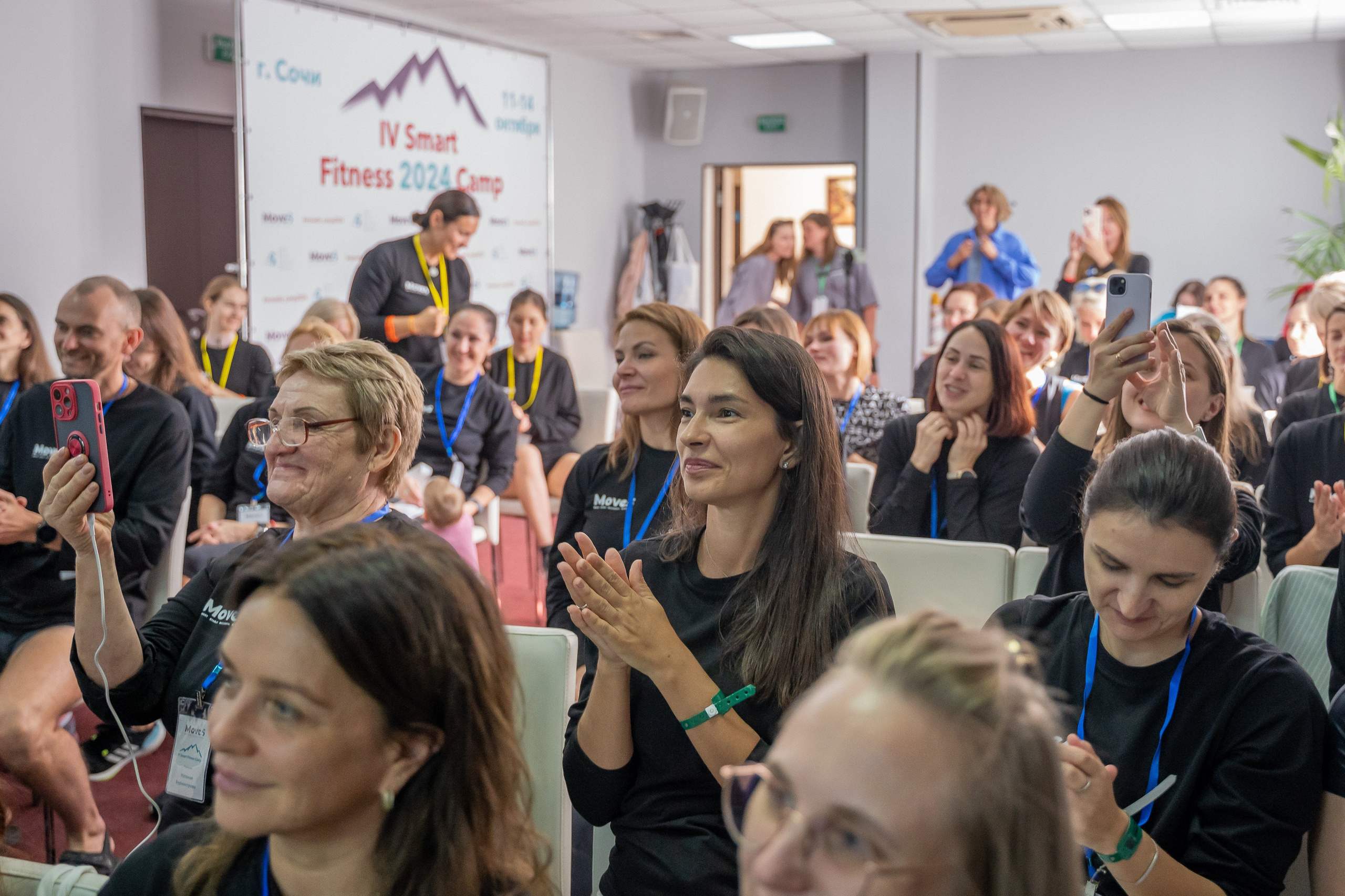 Живой кадр участницы с "Fitness camp"