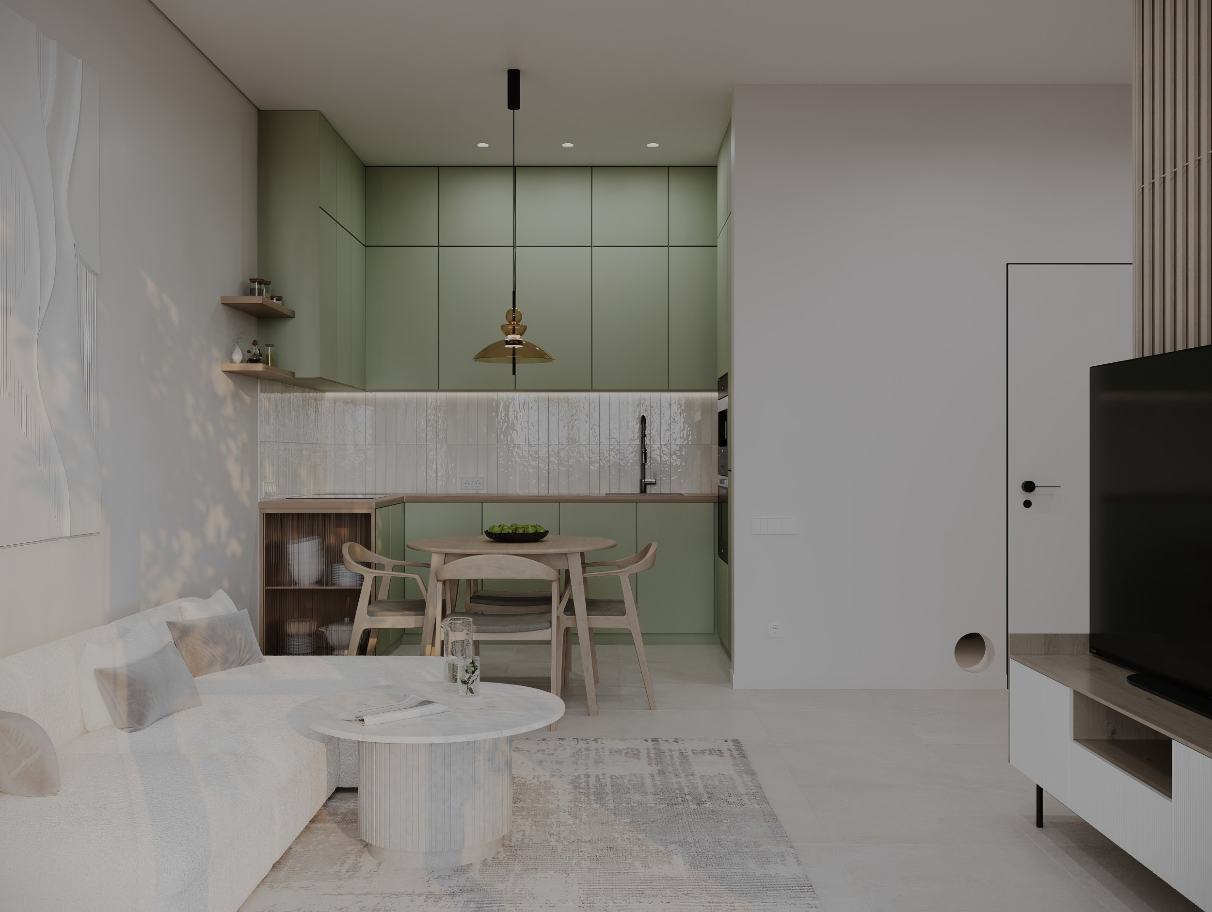 TOWNHOUSE PRAGUE. 3D Художник| Дизайнер | Борисова Дарья