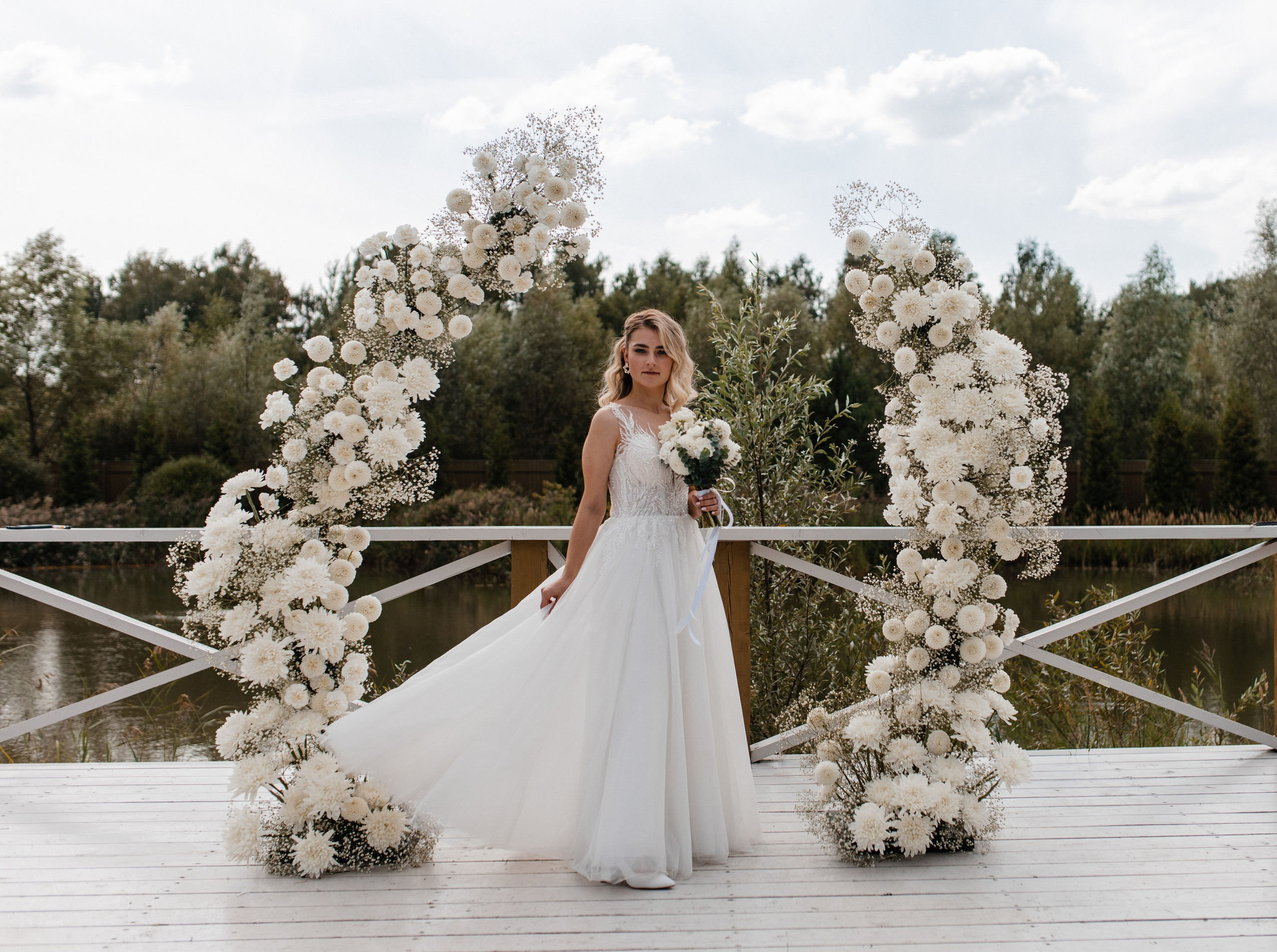 Свадьба с любимой собакой. Свадебный организатор в Москве и Санкт-Петербурге Пергаева Ольга