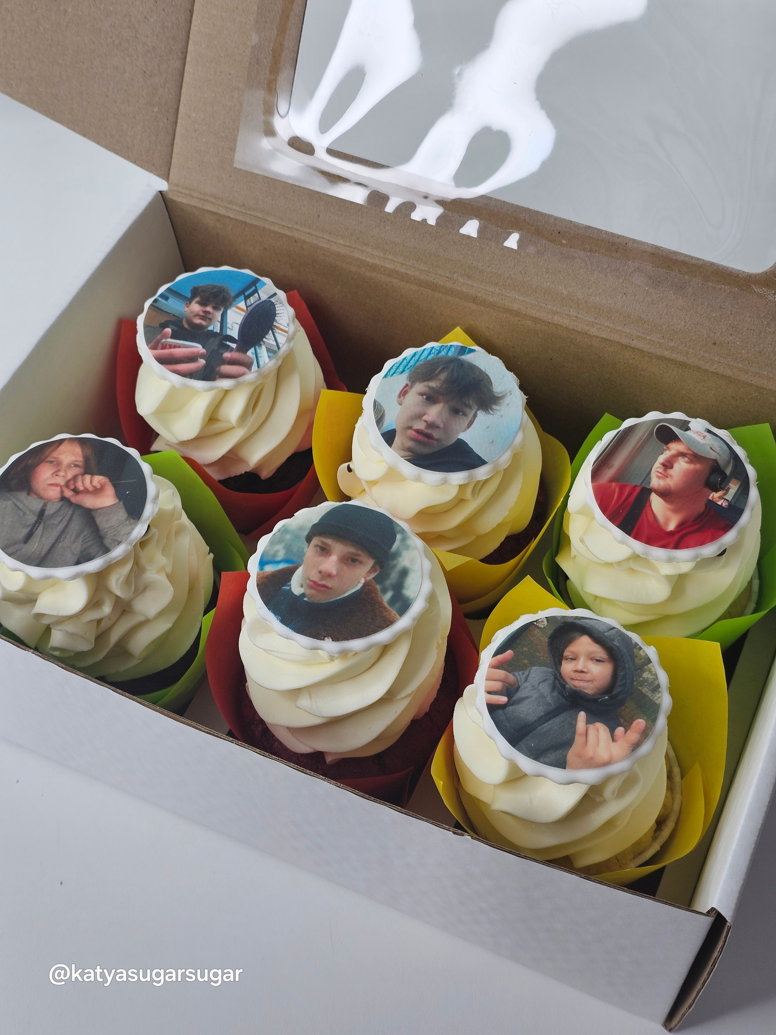 Капкейки с фото. Katyasugarsugar капкейки, зефир, торты Москва