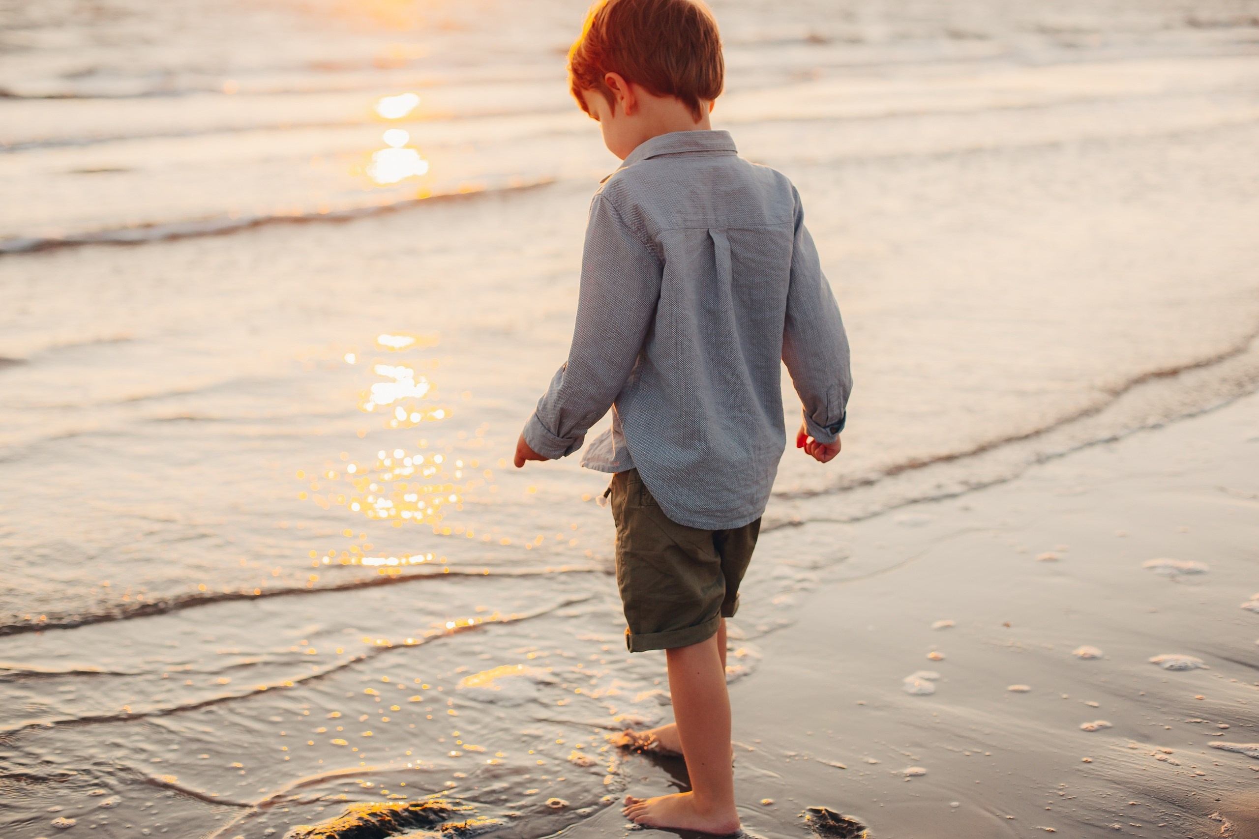 Семейная фотосессия на закате. Фотограф Евгения Мальцева, Архангельск