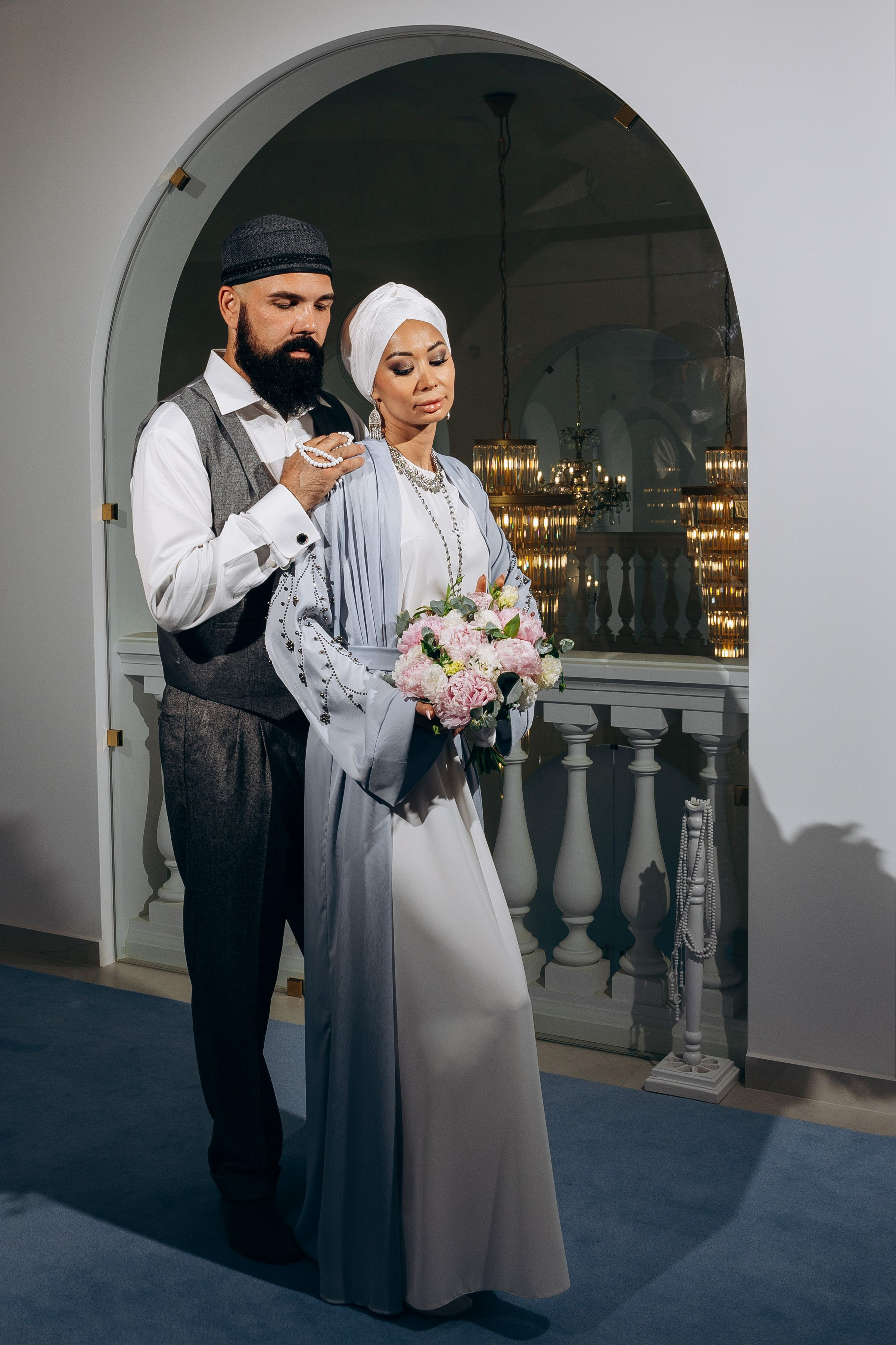 никах в мечети Сулейман,  фотосессия в мечети Сулейман, фотограф на никах Казань Ranas4you, образ невесты на никах, завязывание платка Казань, платье на никах Казань, фотограф на мусульманские свадьбы Ranas4you