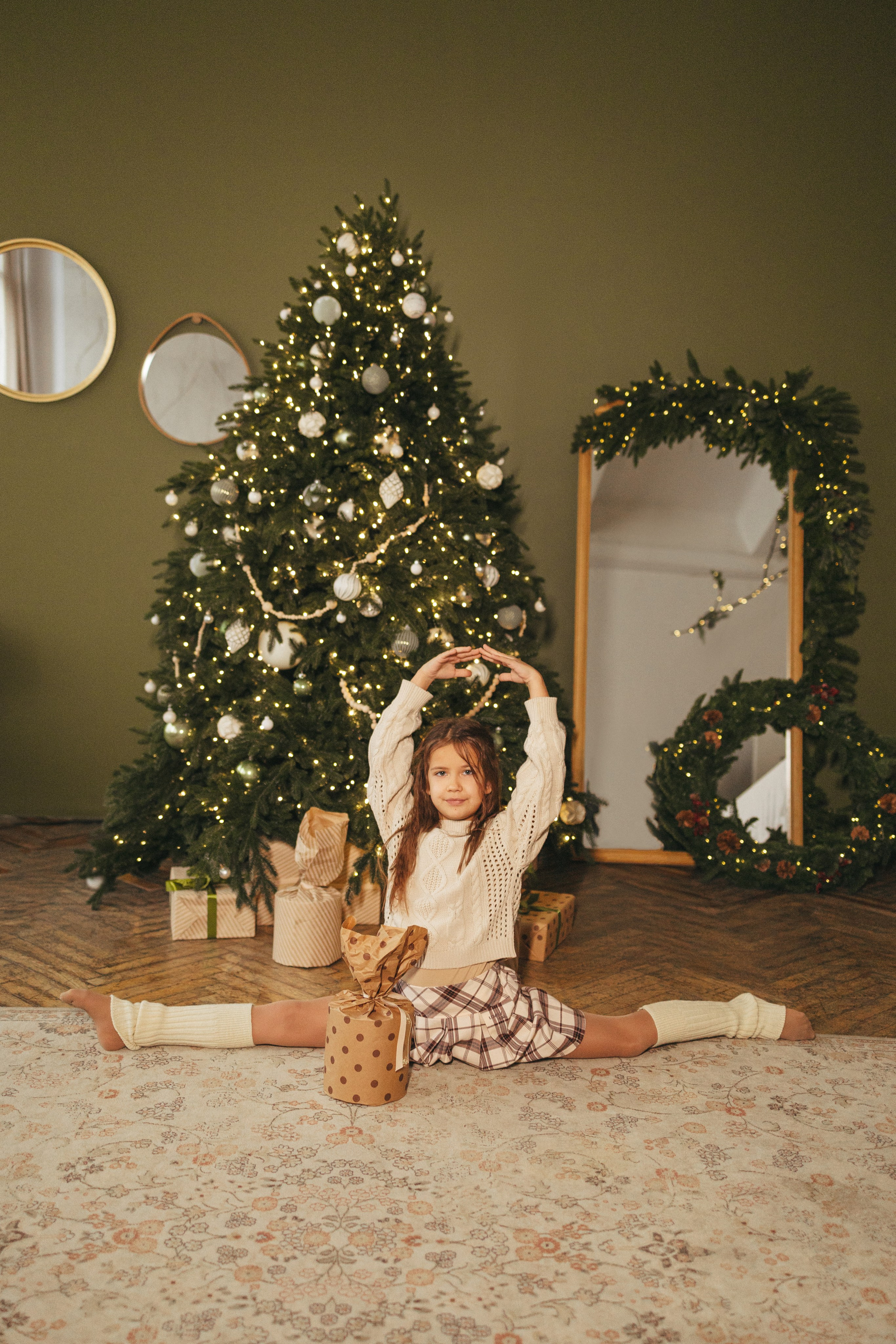 Новогодняя фотосессия. Женский и семейный фотограф в Москве Ирина Вертебная