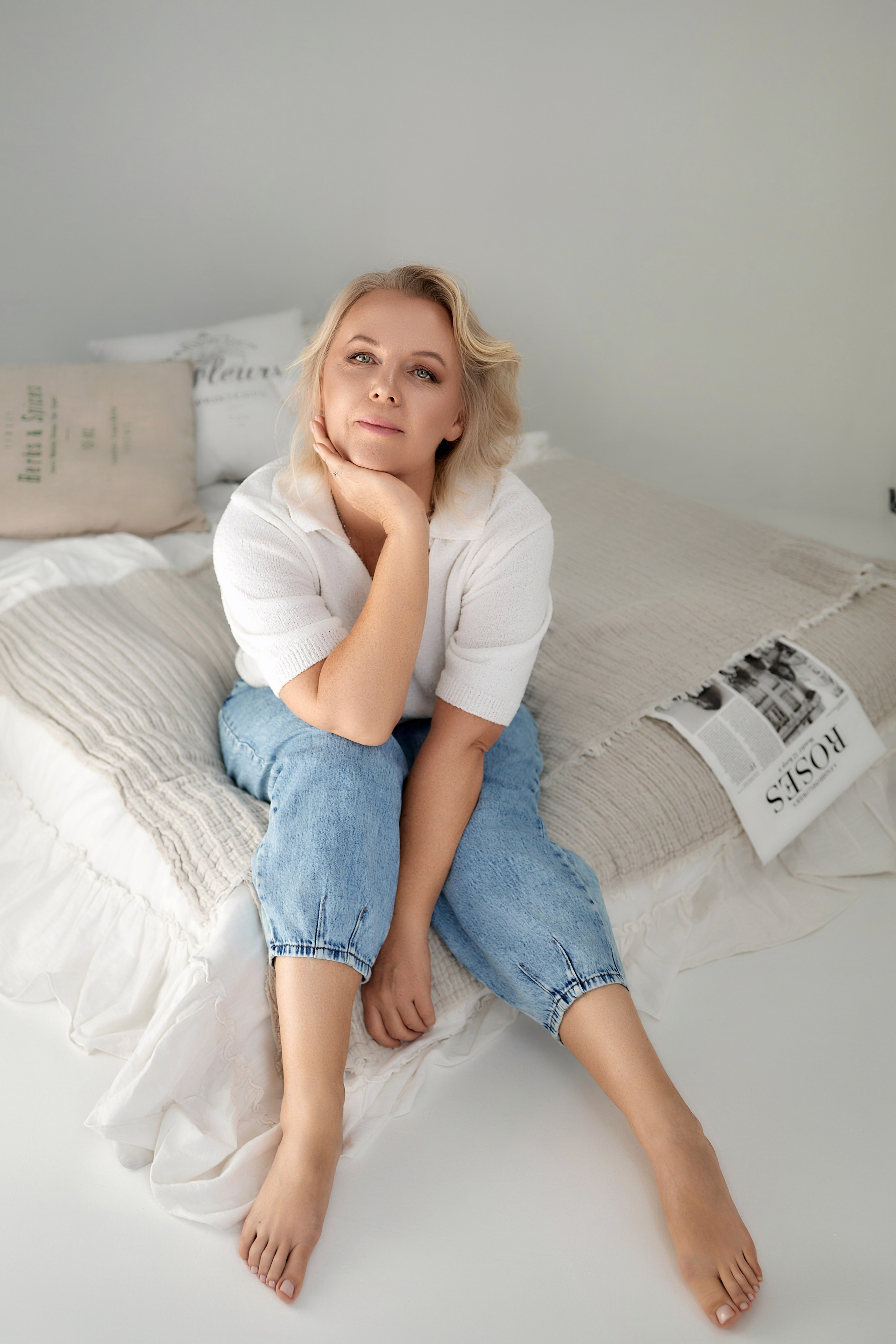 Съемка в студии для Галины. Фотограф в Минске Анна Кучинская