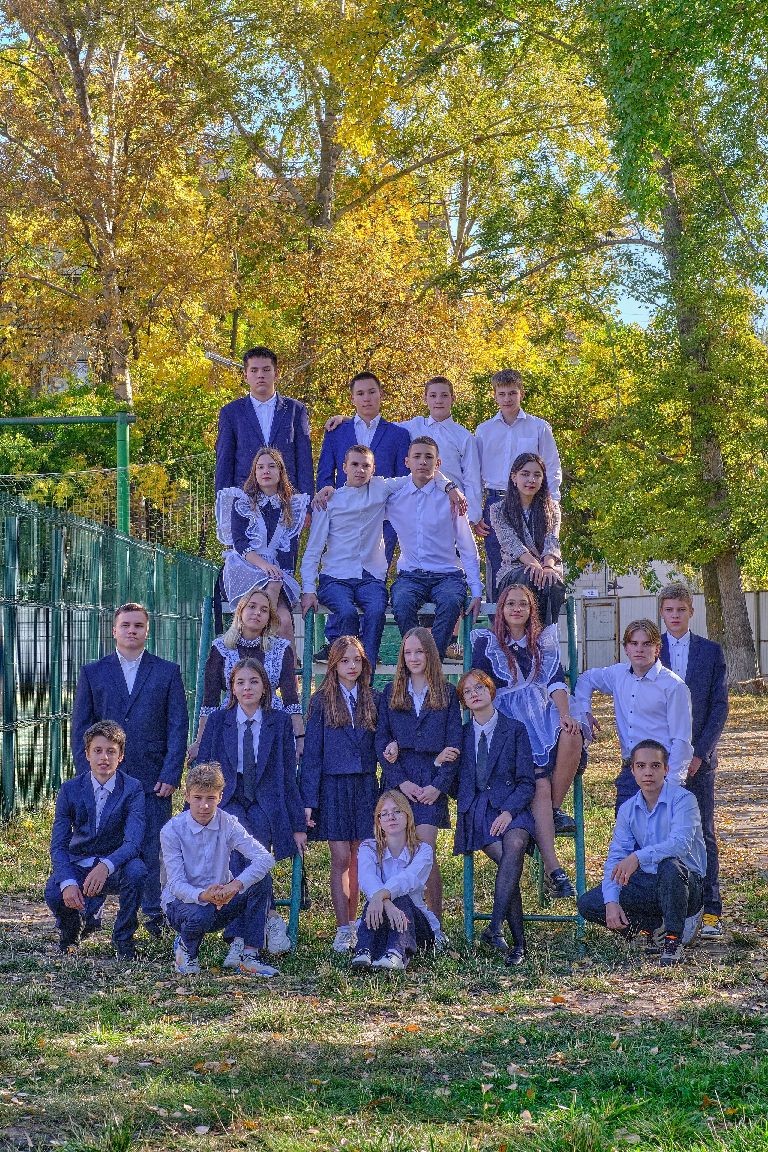 Старшая школа — Групповые фото