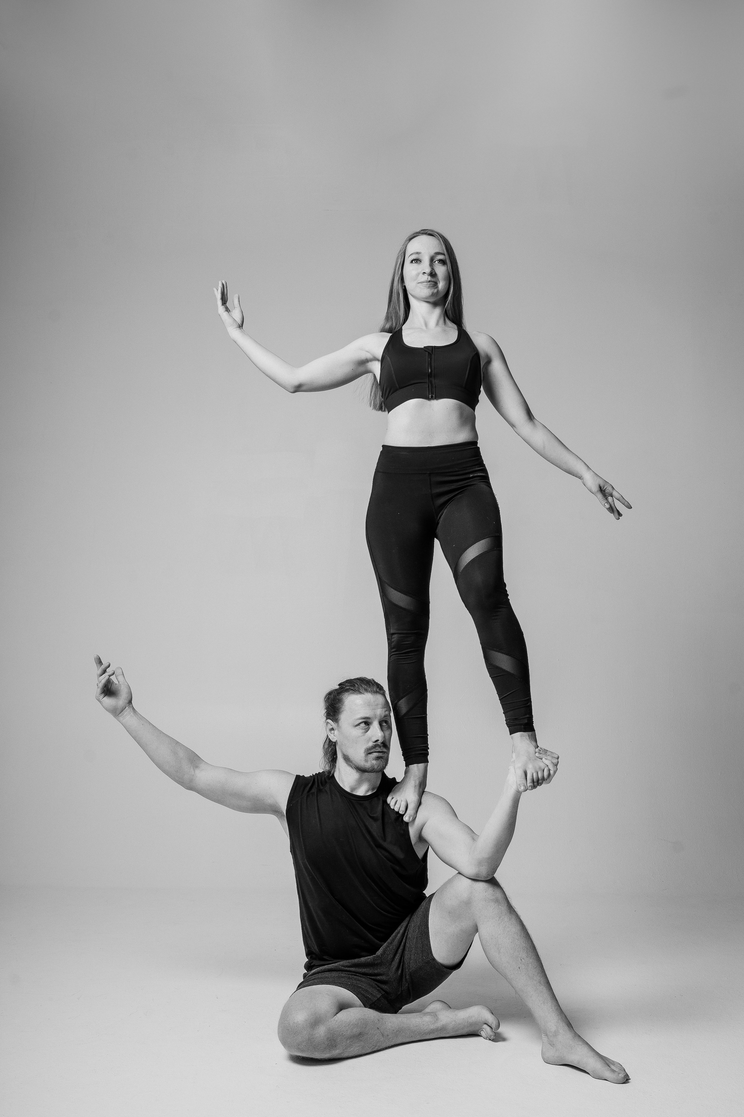 АкроФотосессия Аня и Леша. Фотограф в Томске Григорий Шаповалов