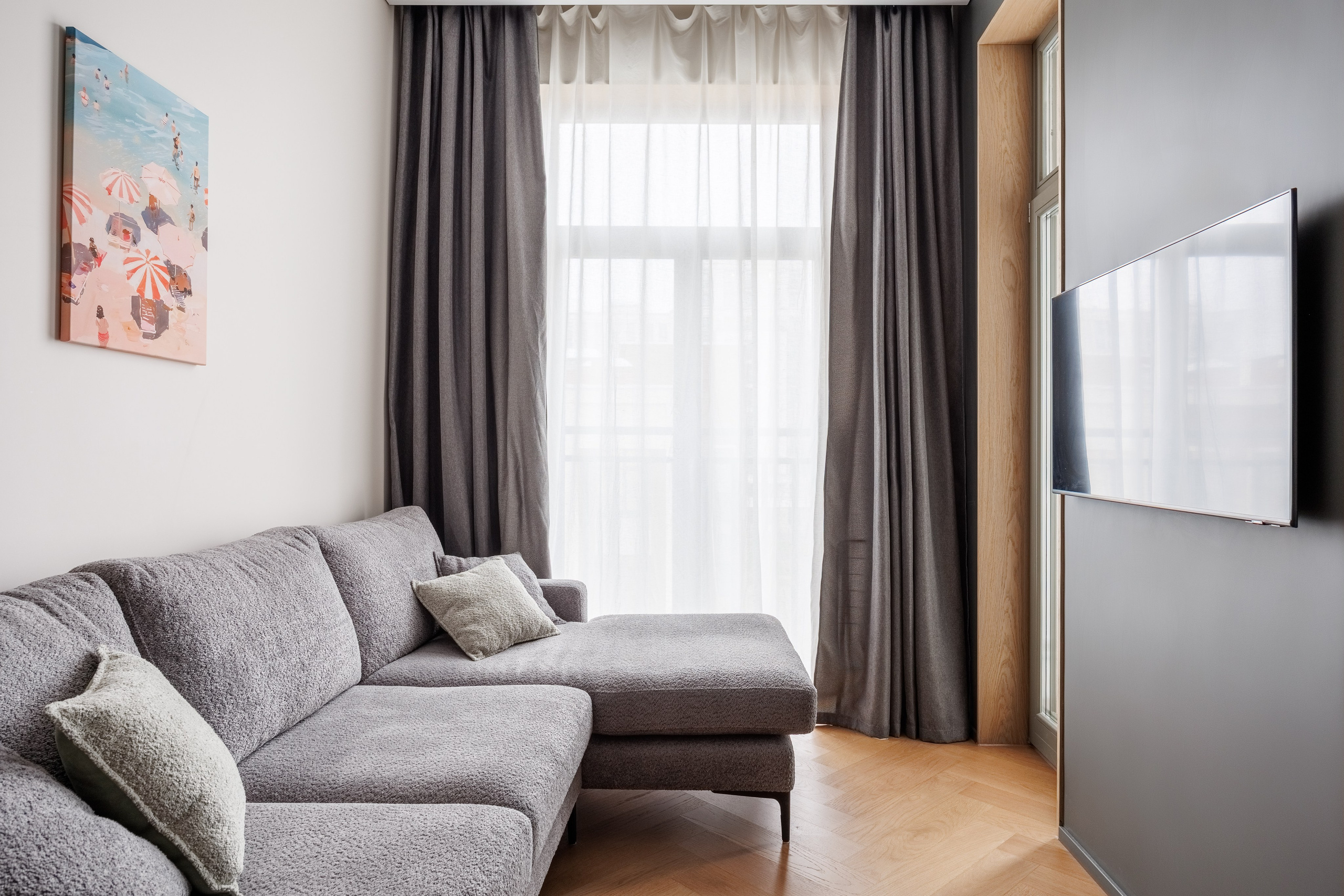 Фотосъёмка квартиры с дизайнерским ремонтом