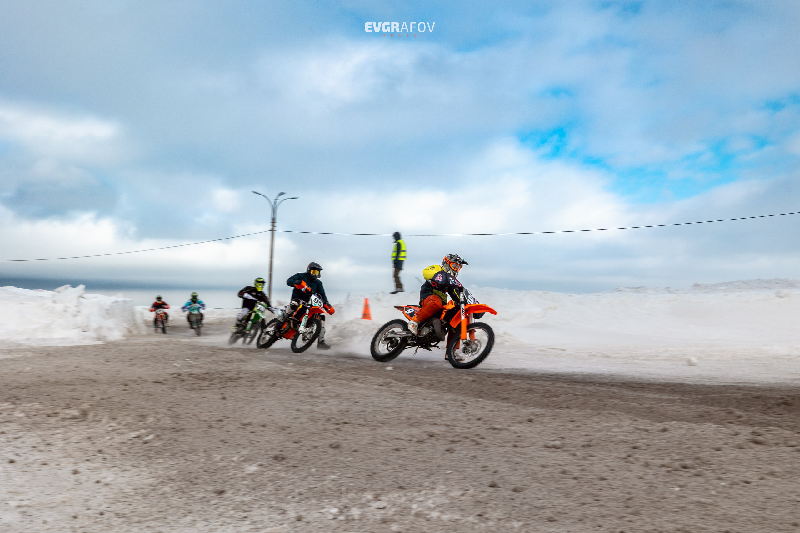 Открытый кубок Республики Татарстан по мотокроссу 3 этап. 4 февраля 2024 г. Фотограф Евграфов Александр