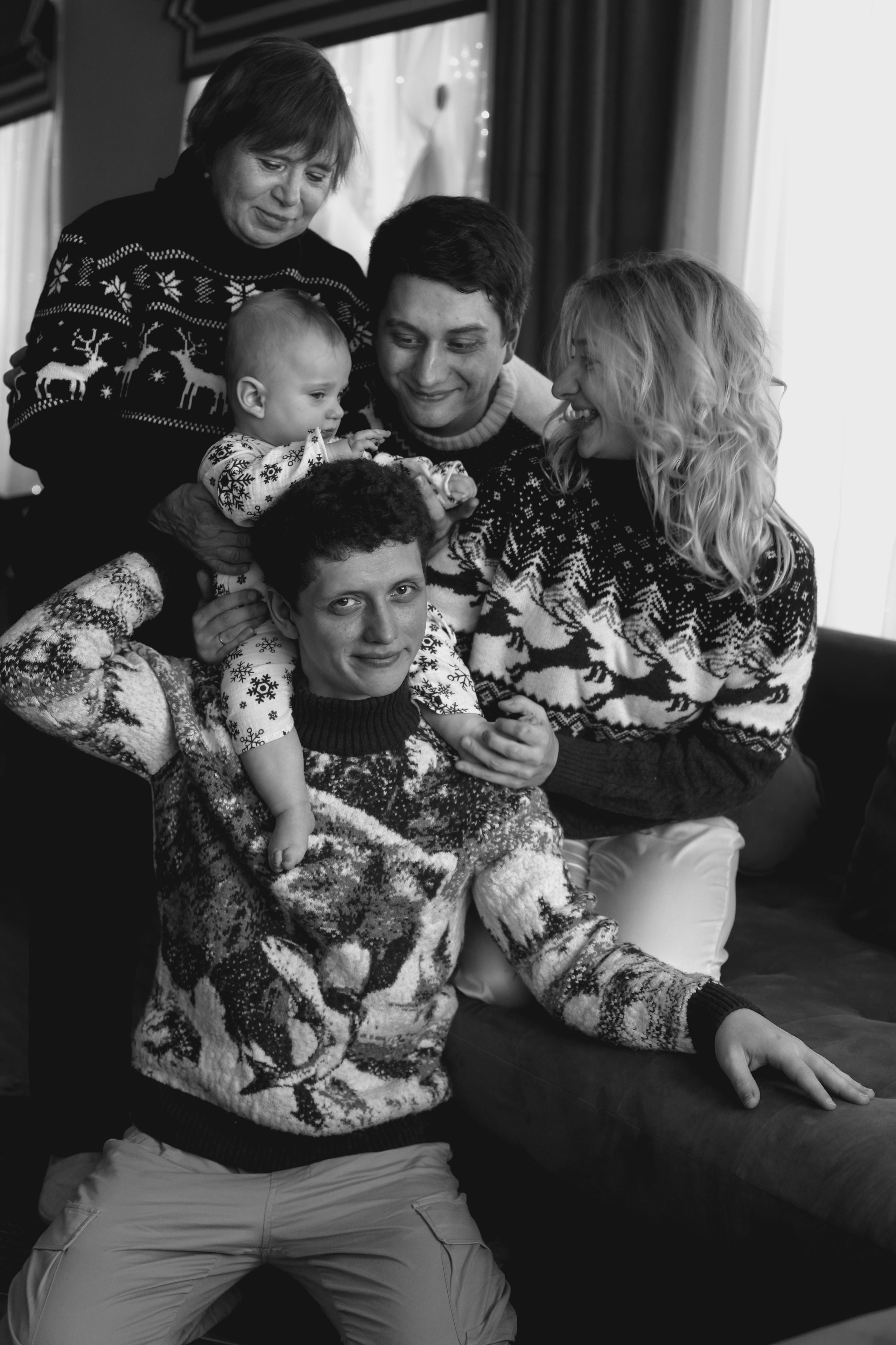 Новогодняя. Фотограф новорожденных в Москве и области Анастасия Холманская