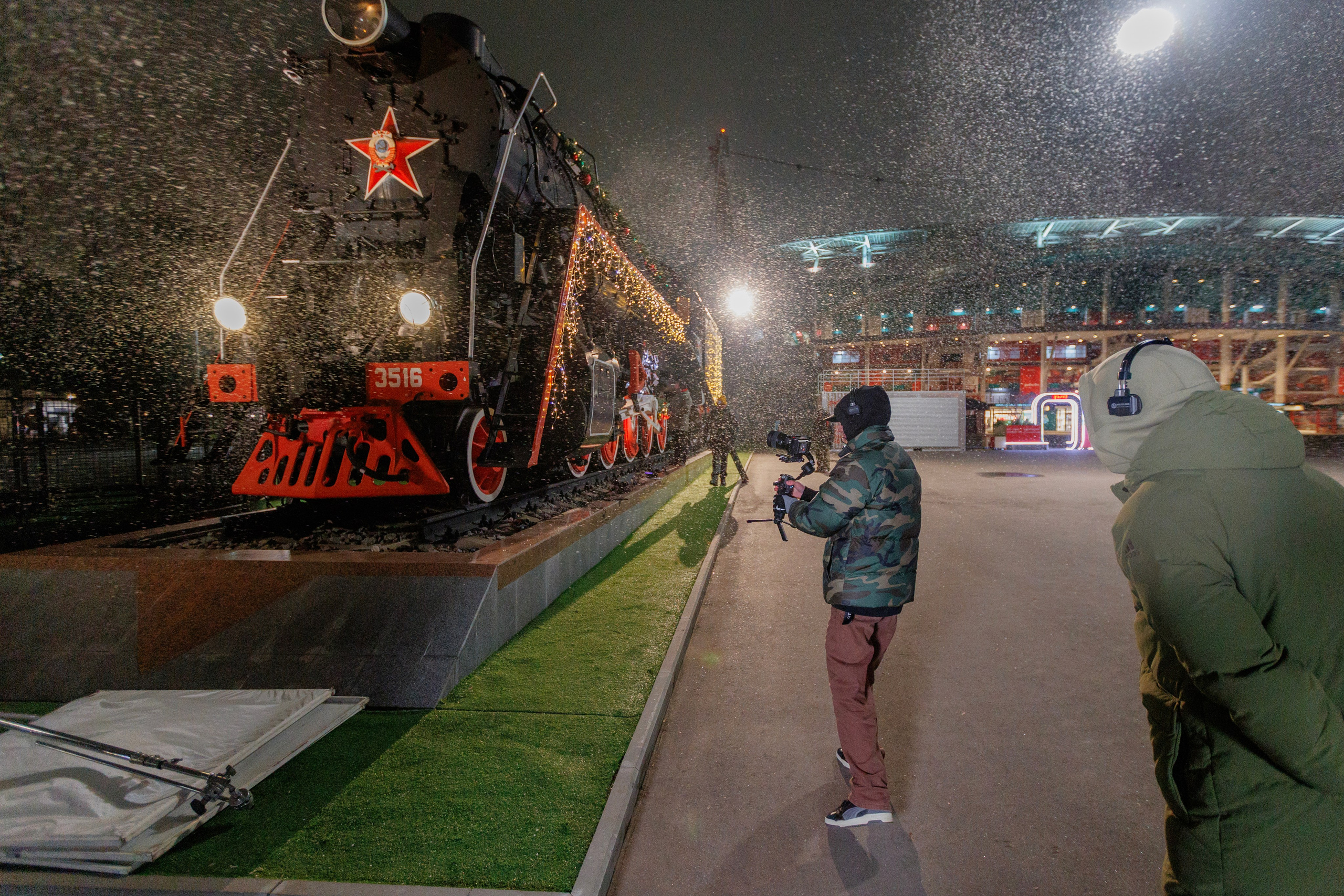 БЭКСТЕЙДЖ СЪËМОК РОЛИКА ДЛЯ ФК ЛОКОМОТИВ. Artem Zenin Photography