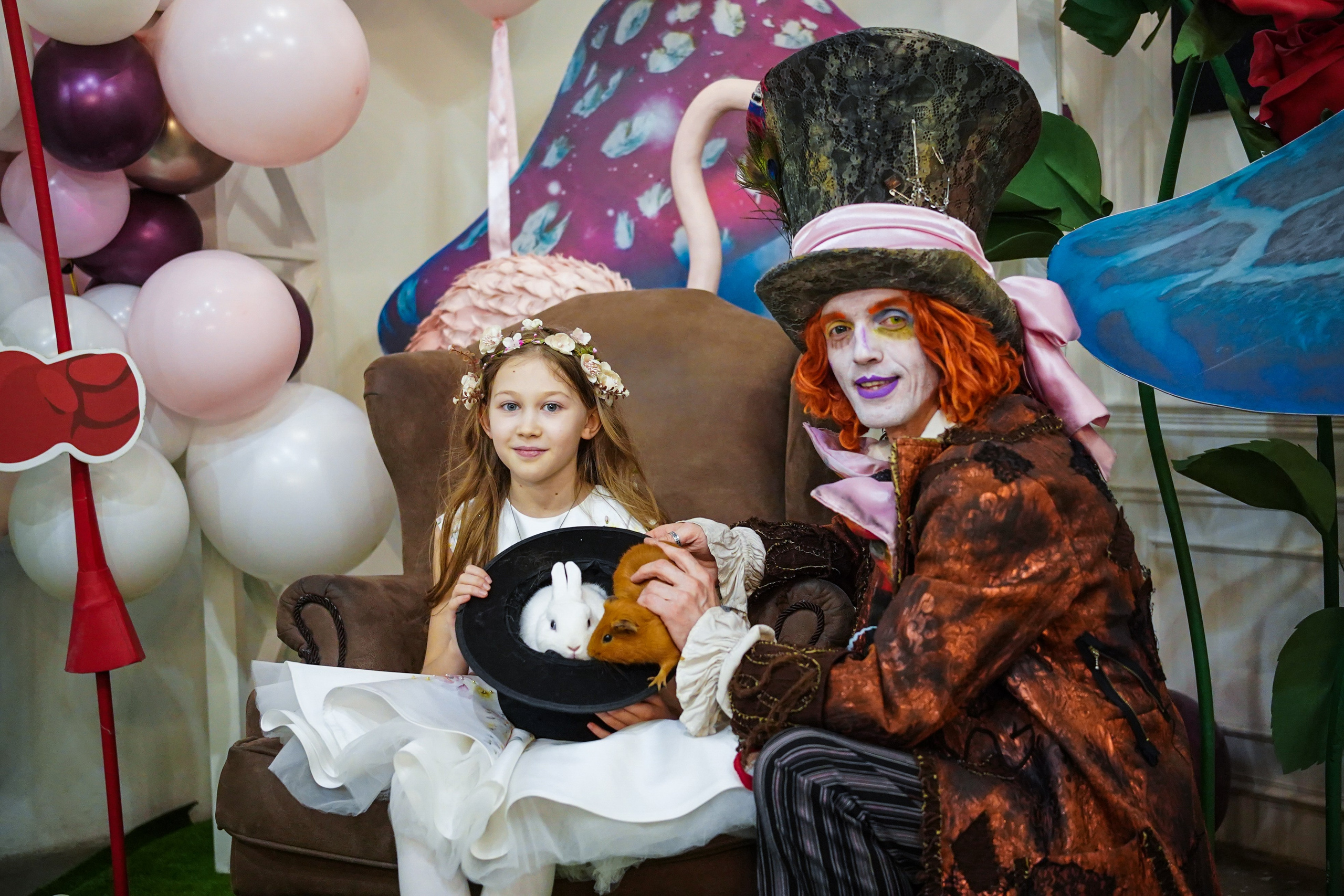 День Рождения Алиса в стране чудес. Фотограф