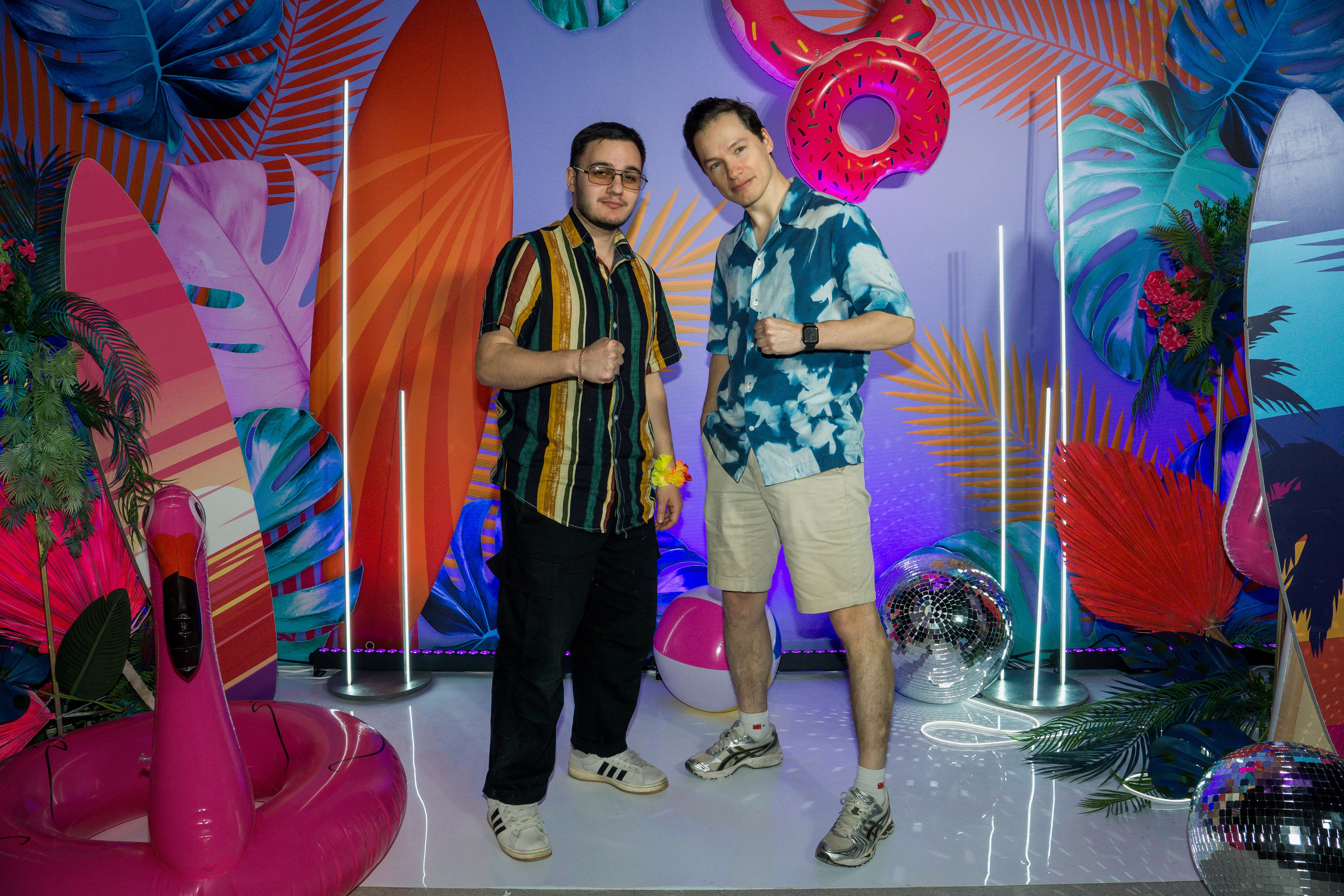 МТС корпоратив Гавайская вечеринка. Фотограф